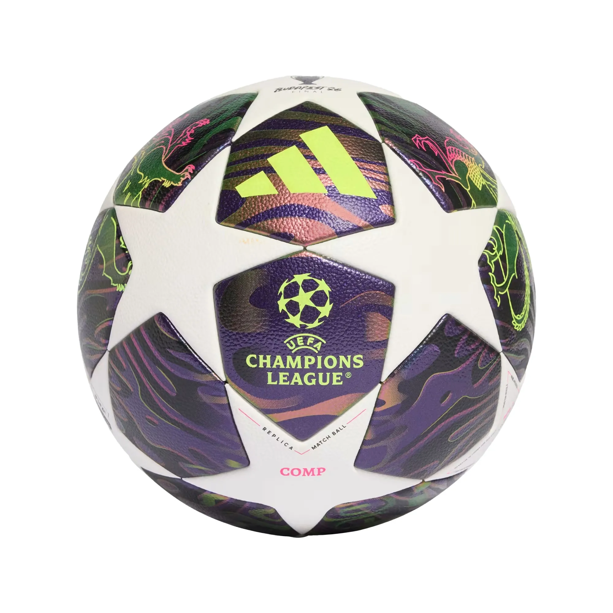 adidas UEFA Şampiyonlar Ligi Final Yarışması Futbol Topu JX9096 - Görsel 3