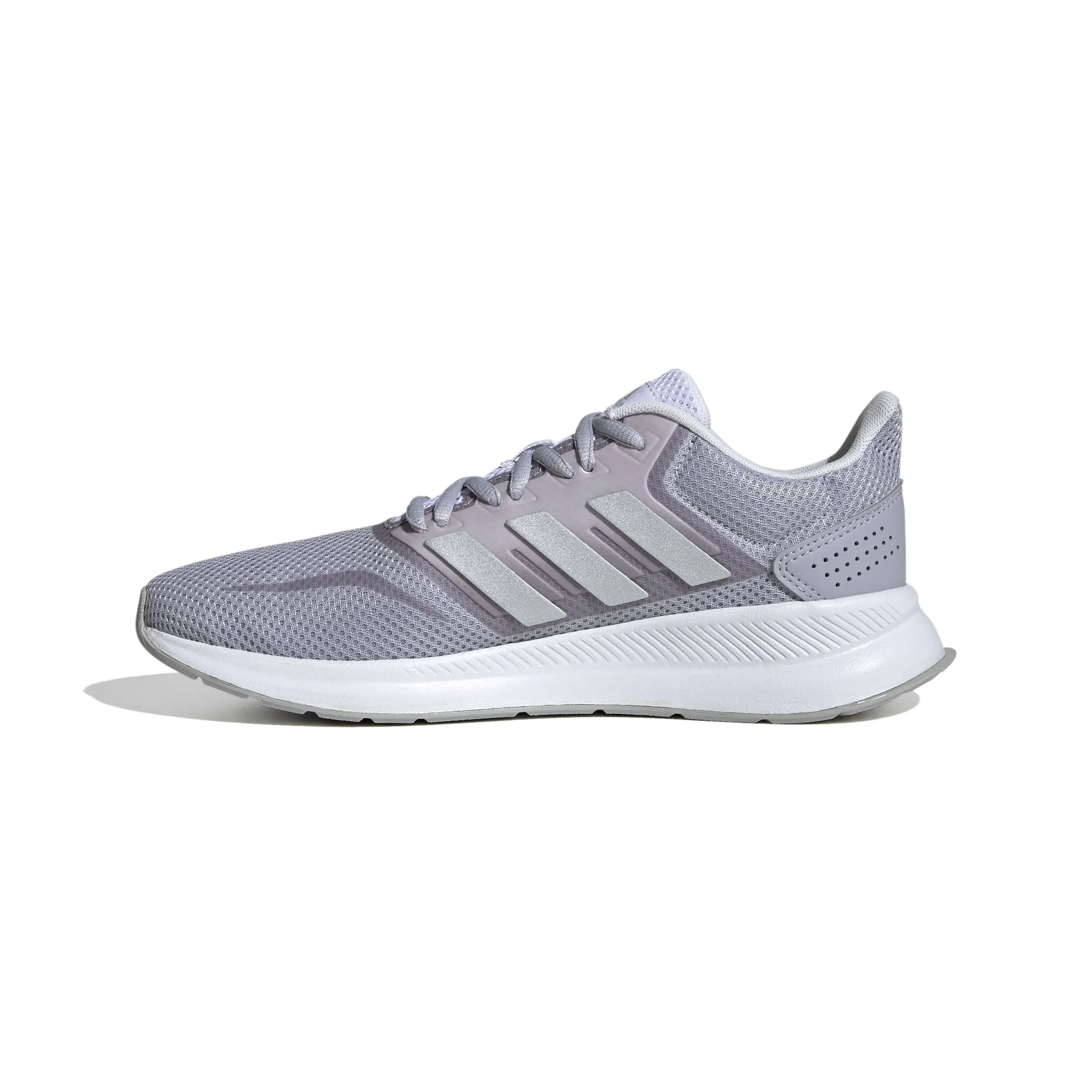 adidas Kadın Runfalcon Gri Ayakkabı FW5160 - Görsel 5