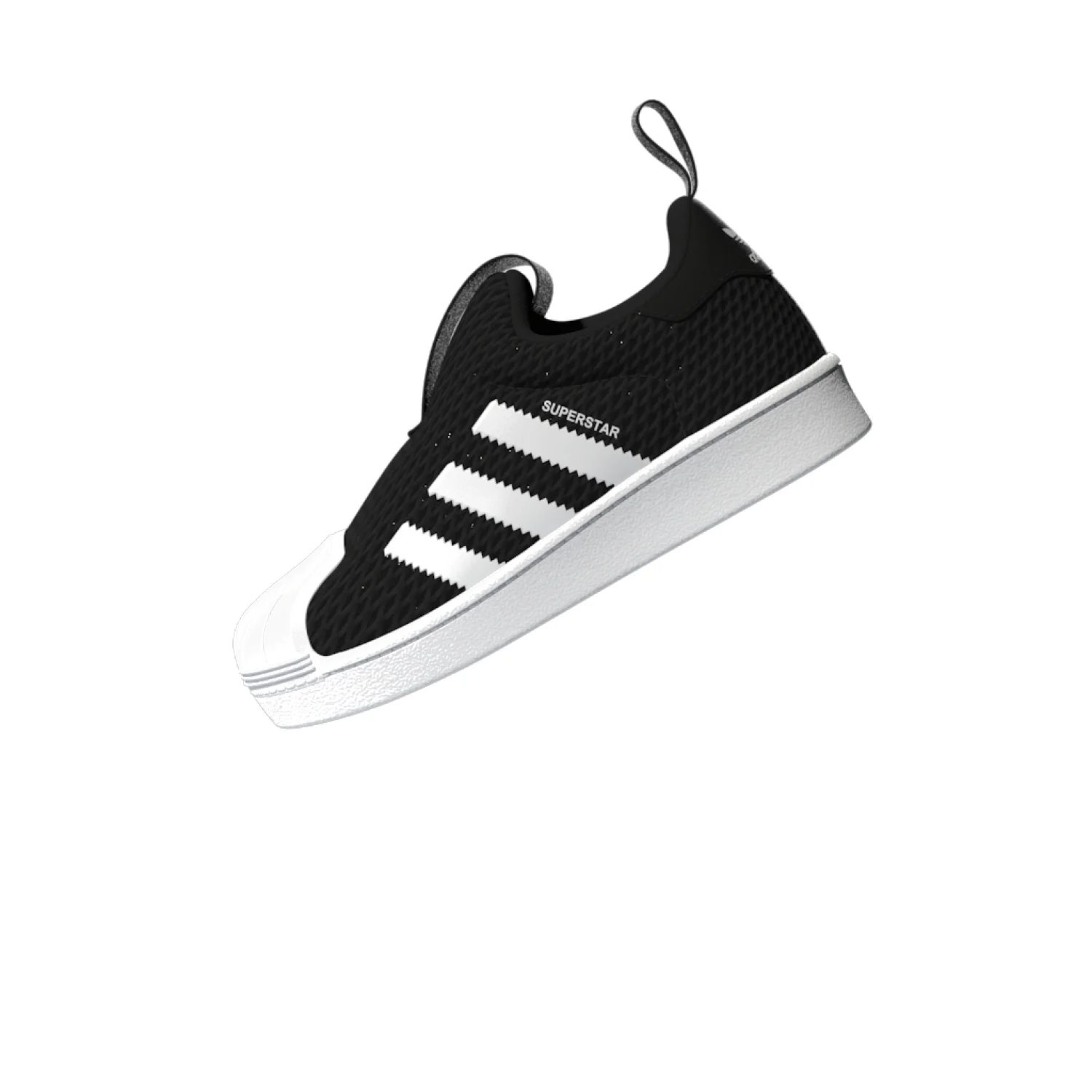adidas Çocuk Süperstar Siyah Ayakkabı GX3227 - Görsel 5