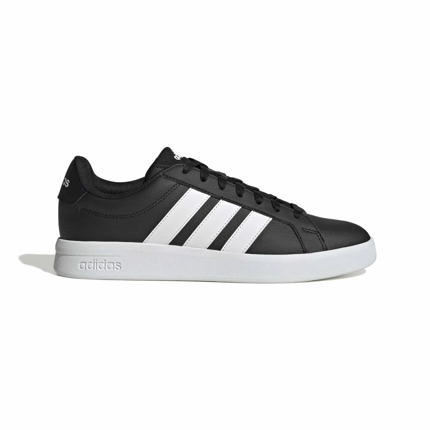 adidas Erkek Siyah Grand Court Base 3.0 Ayakkabı HQ0082 - Görsel 1