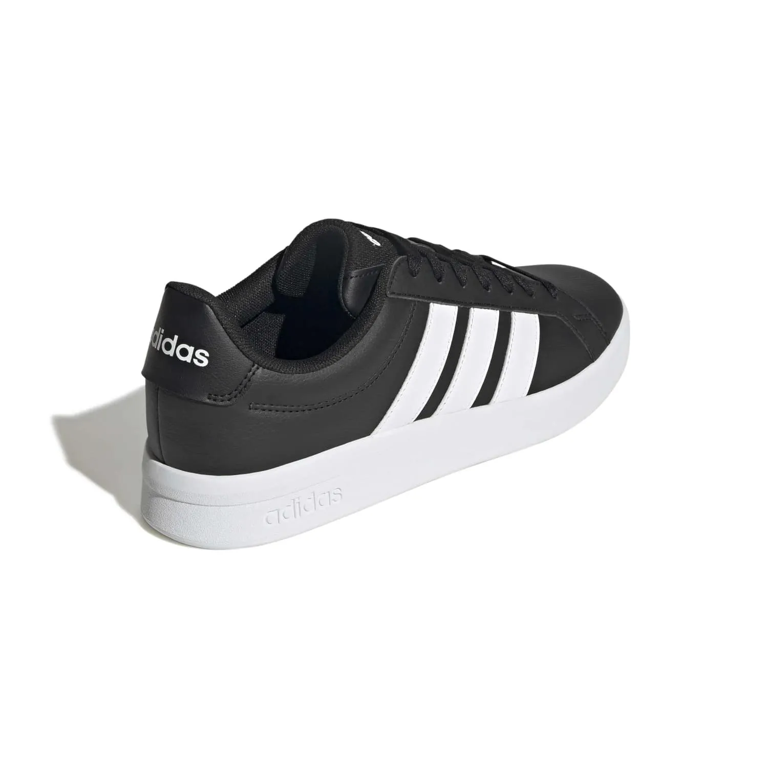 adidas Erkek Siyah Grand Court Base 3.0 Ayakkabı HQ0082 - Görsel 5