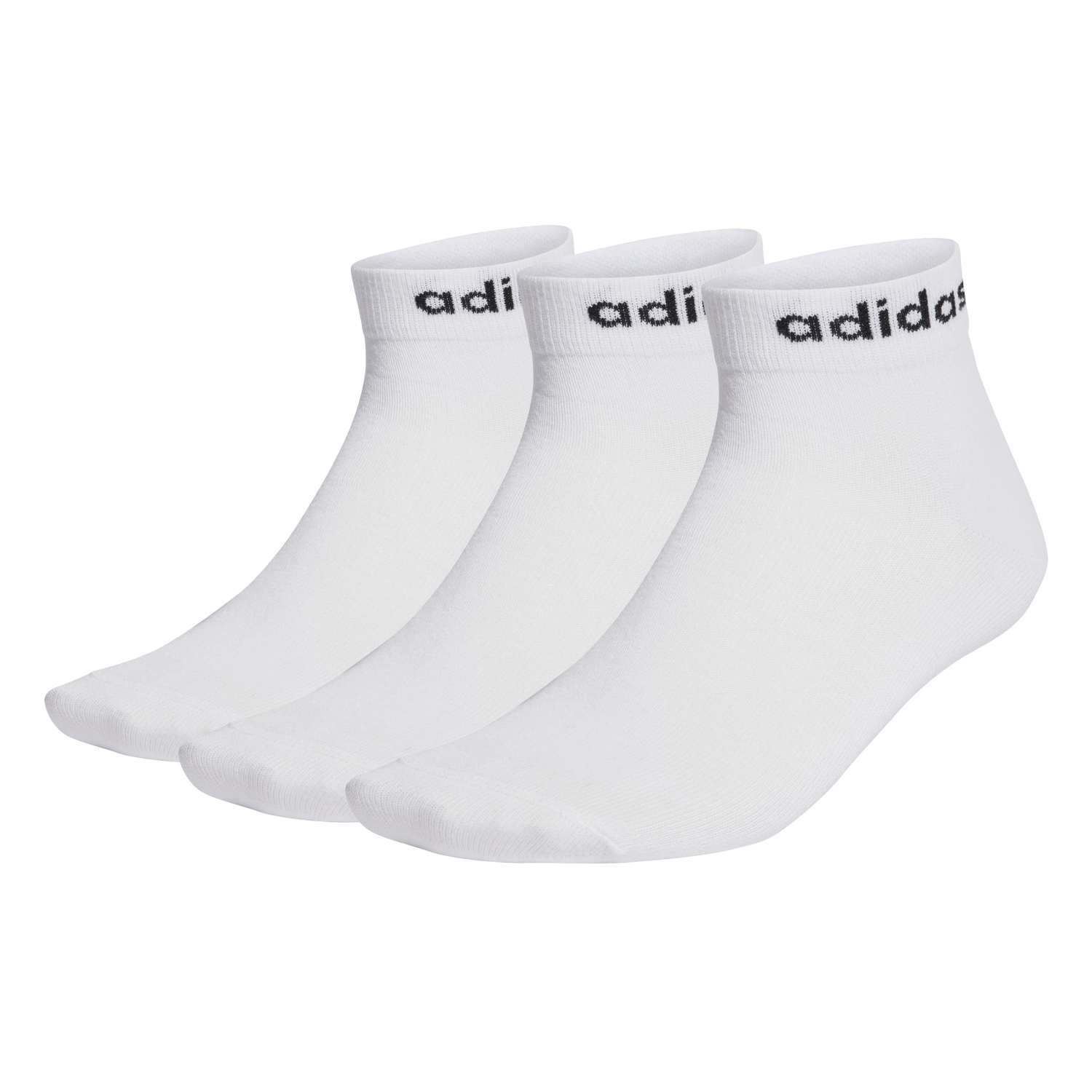 adidas Unisex Beyaz Günlük Çorap T LIN ANKLE 3P HT3451