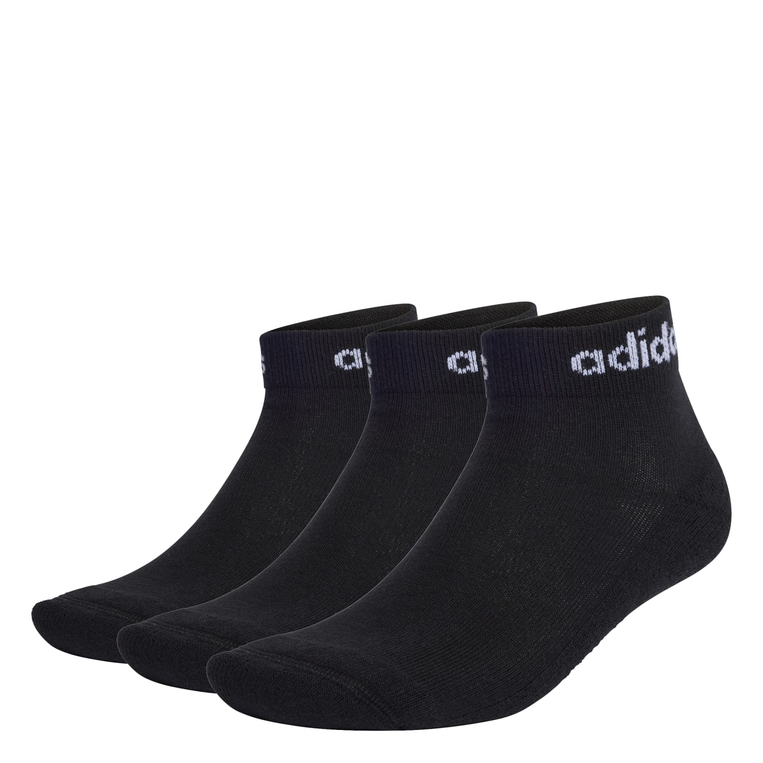 adidas Unisex Çorap T LIN ANKLE 3P IC1305