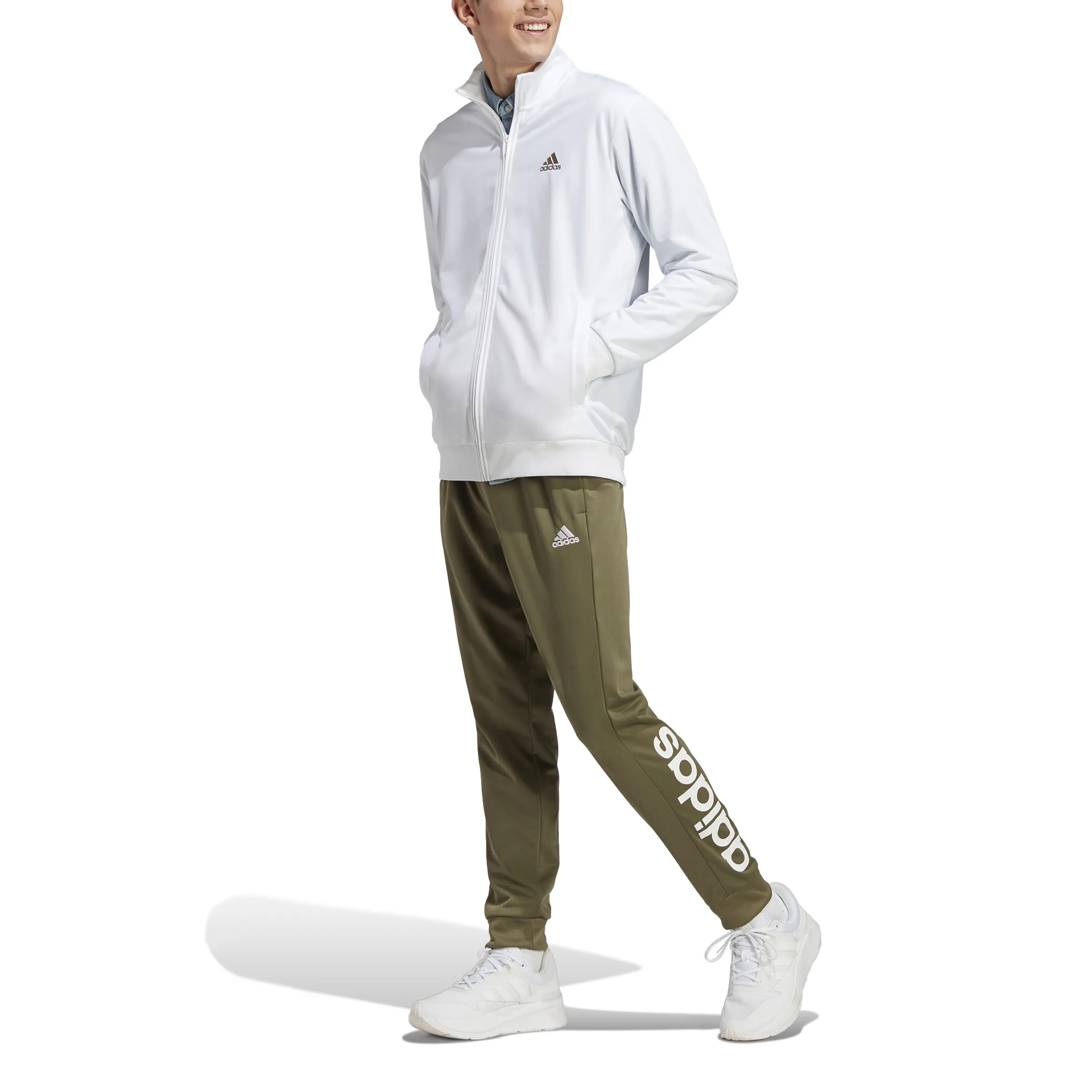 adidas Erkek M Lın TR TT TS Eşofman Takımı IC6783 - Görsel 4