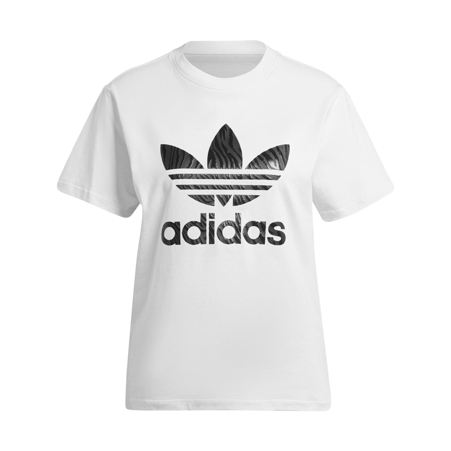 Adidas Kadın Günlük Tişört Beyaz Animal IJ7781