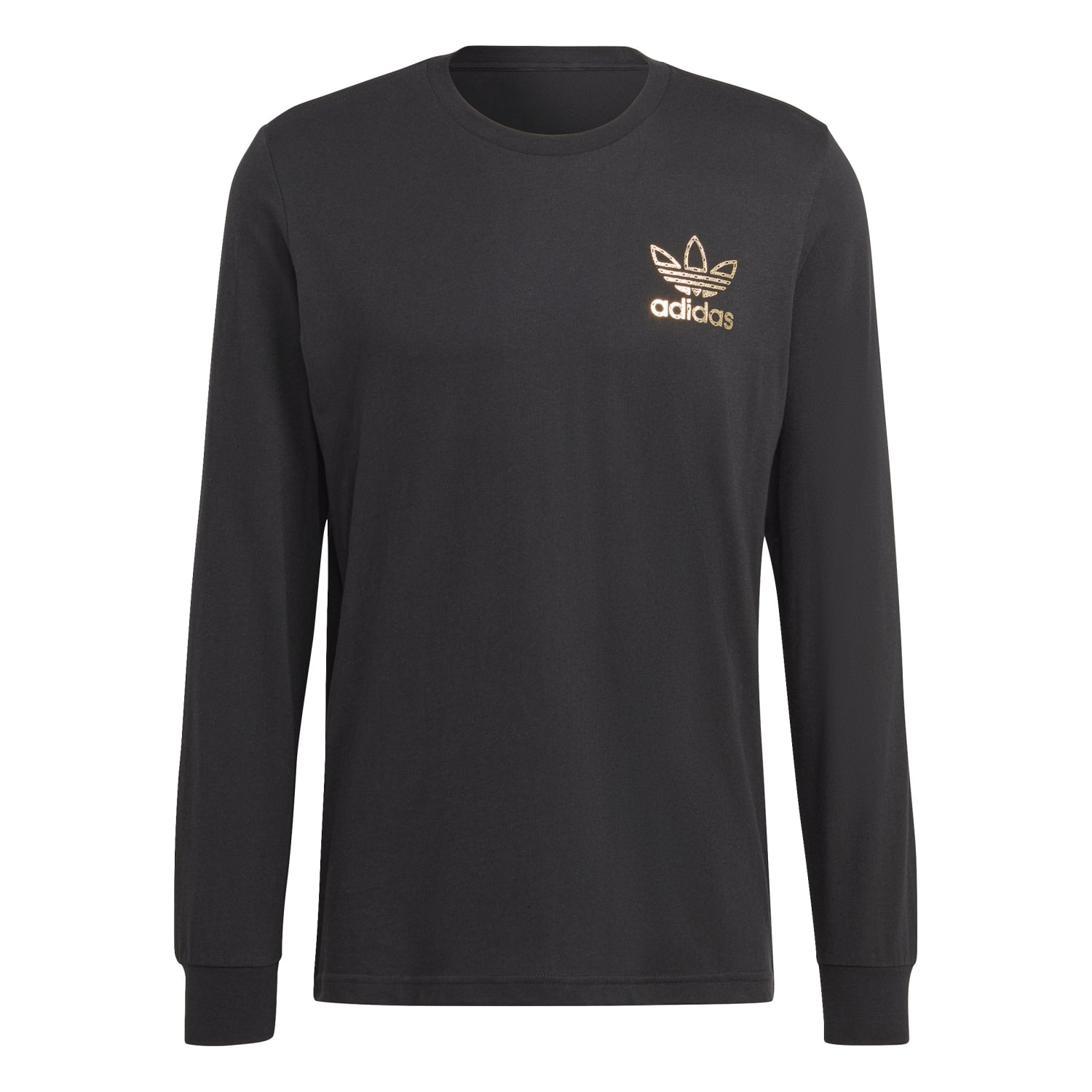 Adidas Erkek Sweatshirt Siyah Gold IJ8227