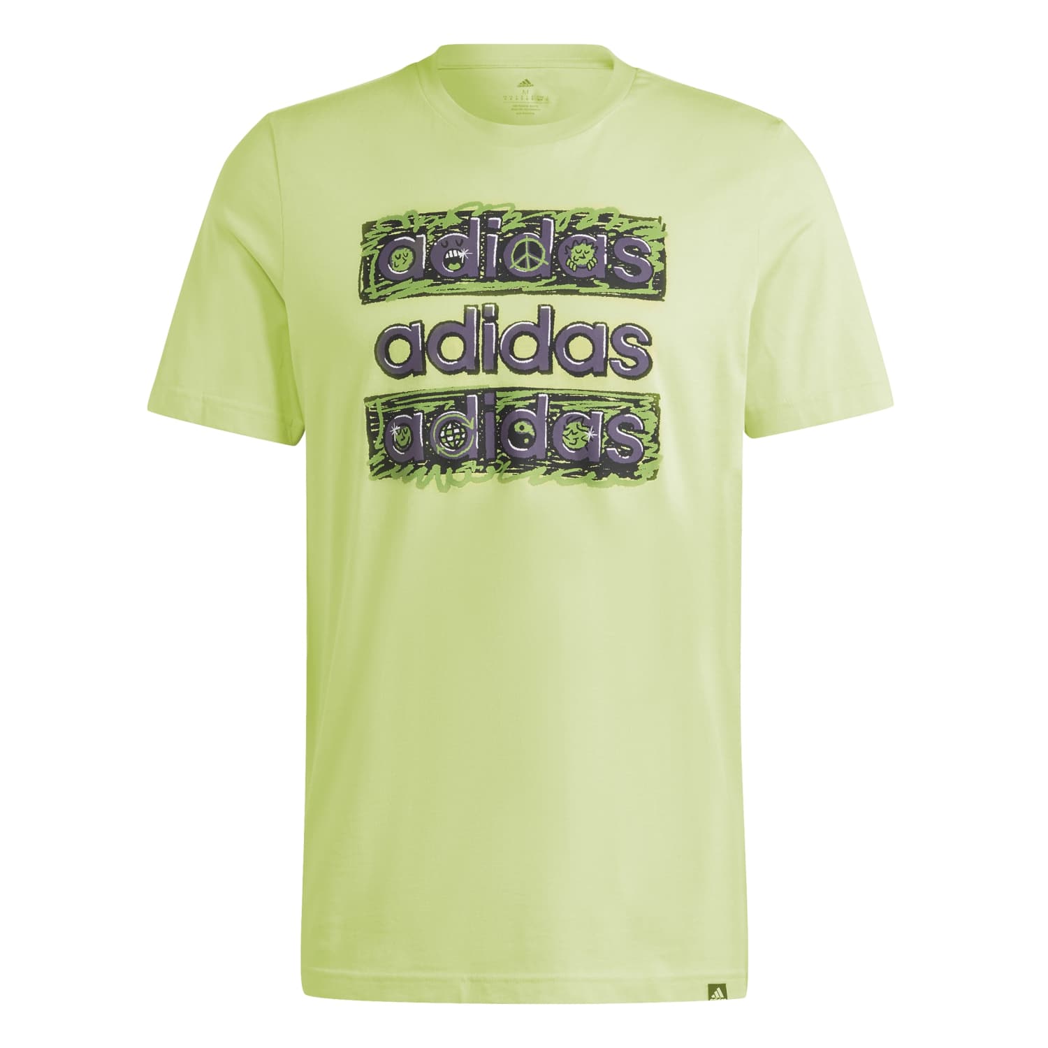 adidas Erkek Tişört M Doodle MLT T IL5425