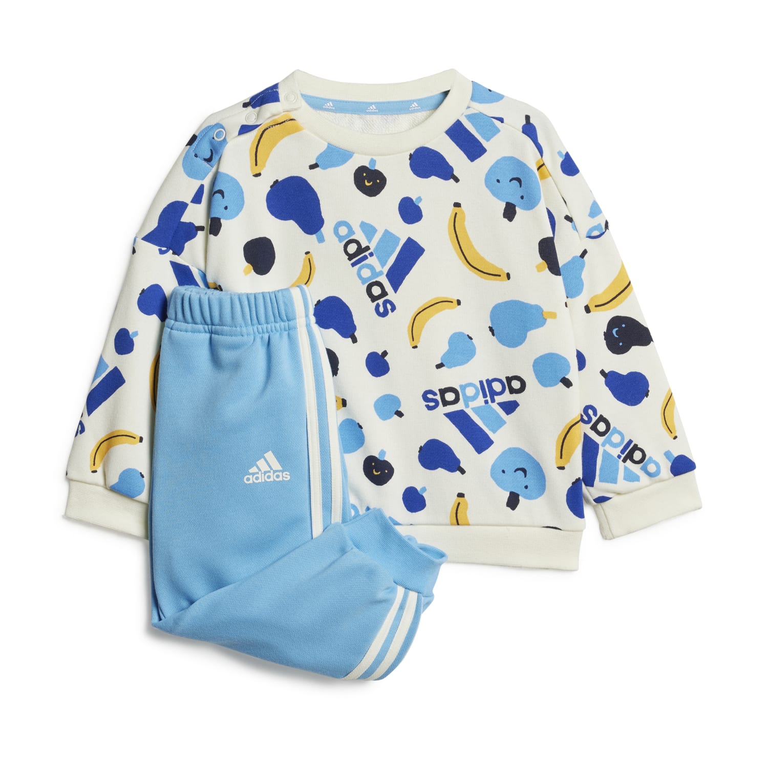 Adidas Bebek Eşofman Takımı Mavi IS2685