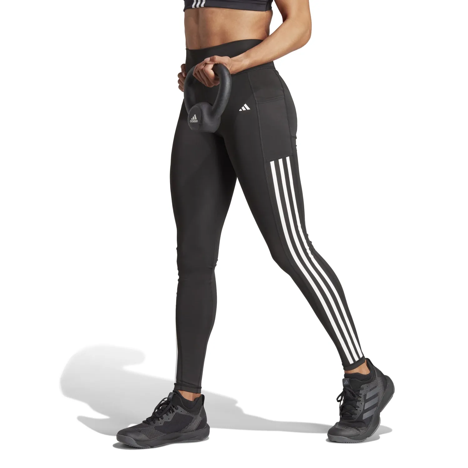 adidas Kadın Optimum Full-Lengtf Tayt IT9105 - Görsel 2
