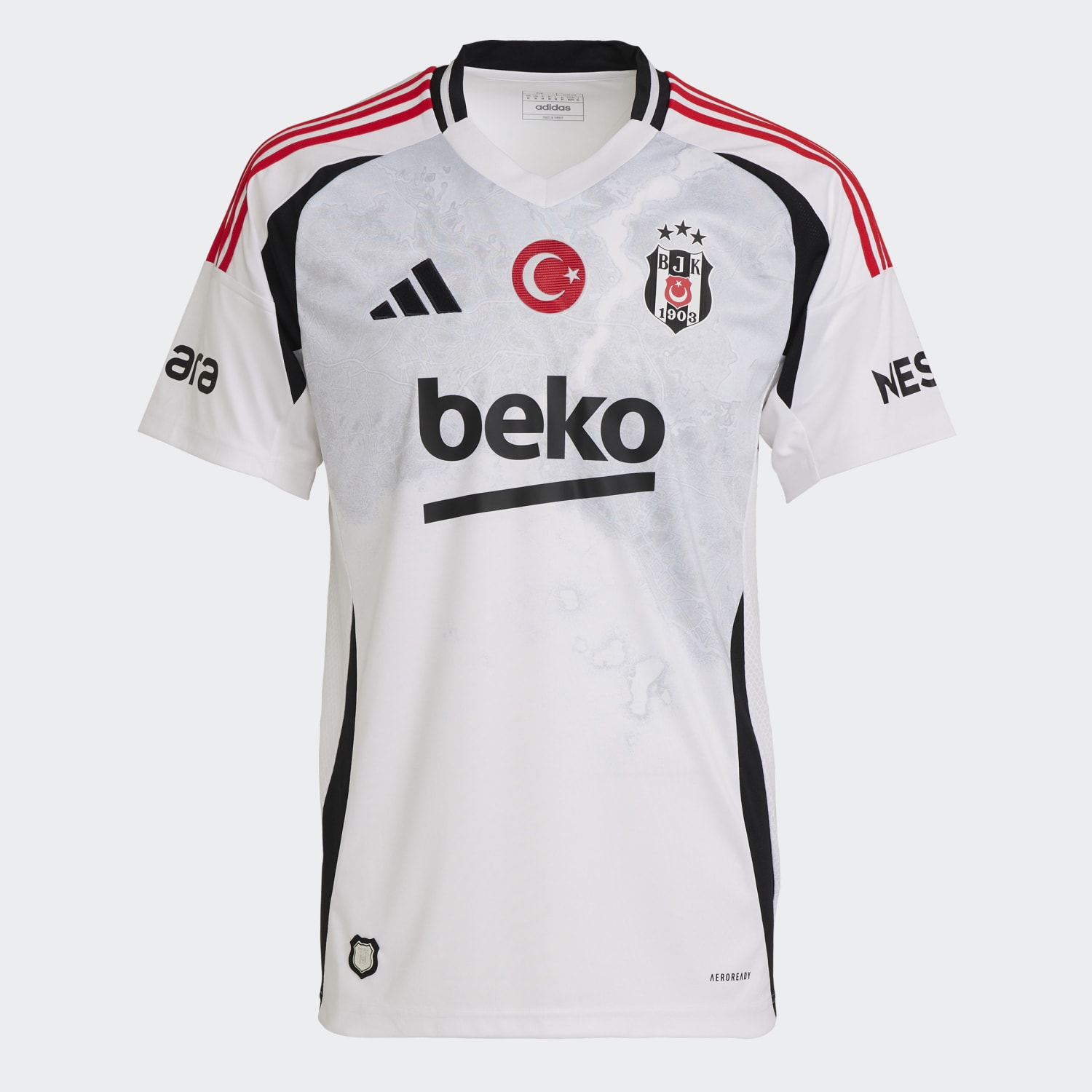 Adidas Erkek Beşiktaş Beyaz Forma BJK3 IU1255