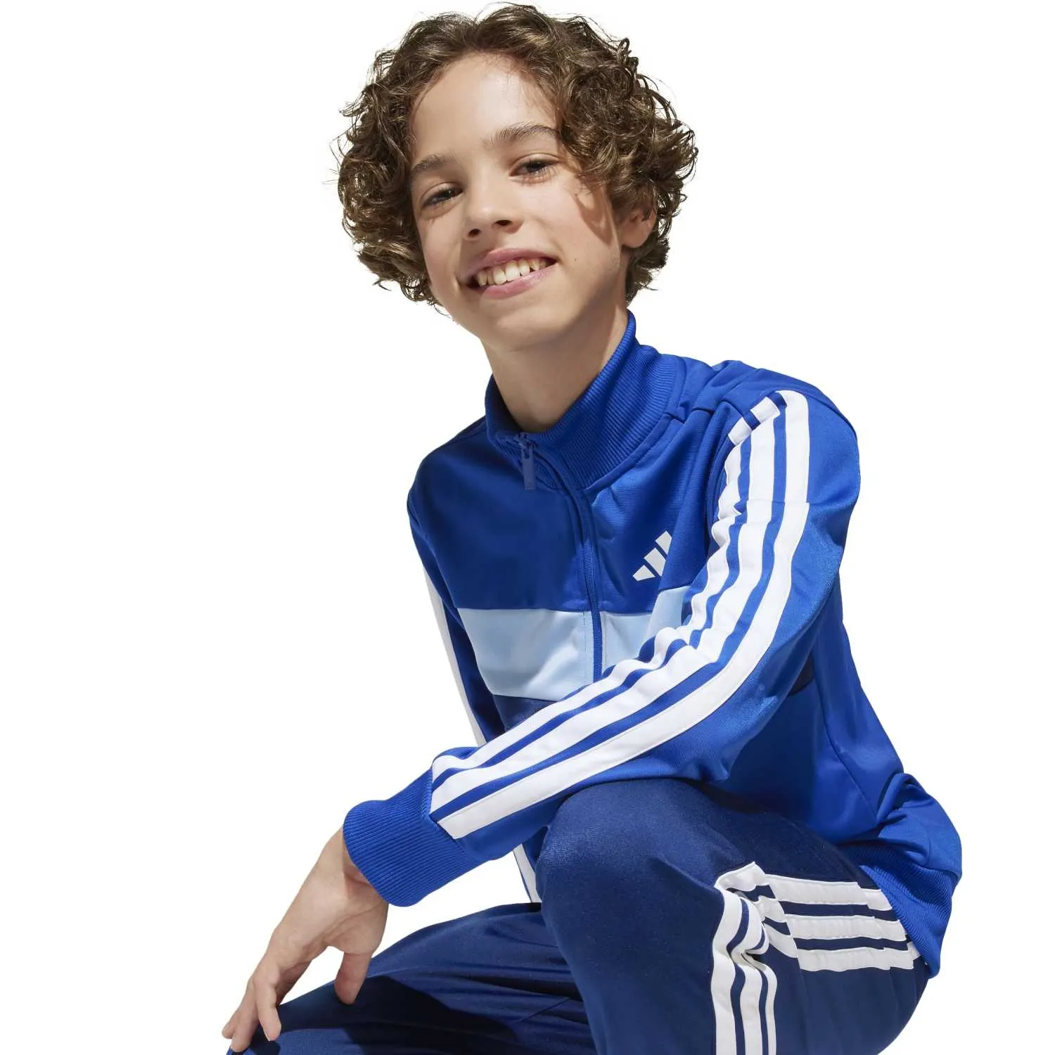 adidas 3S TIBERIO TS Çocuk Eşofman Takımı JC7518 - Görsel 3