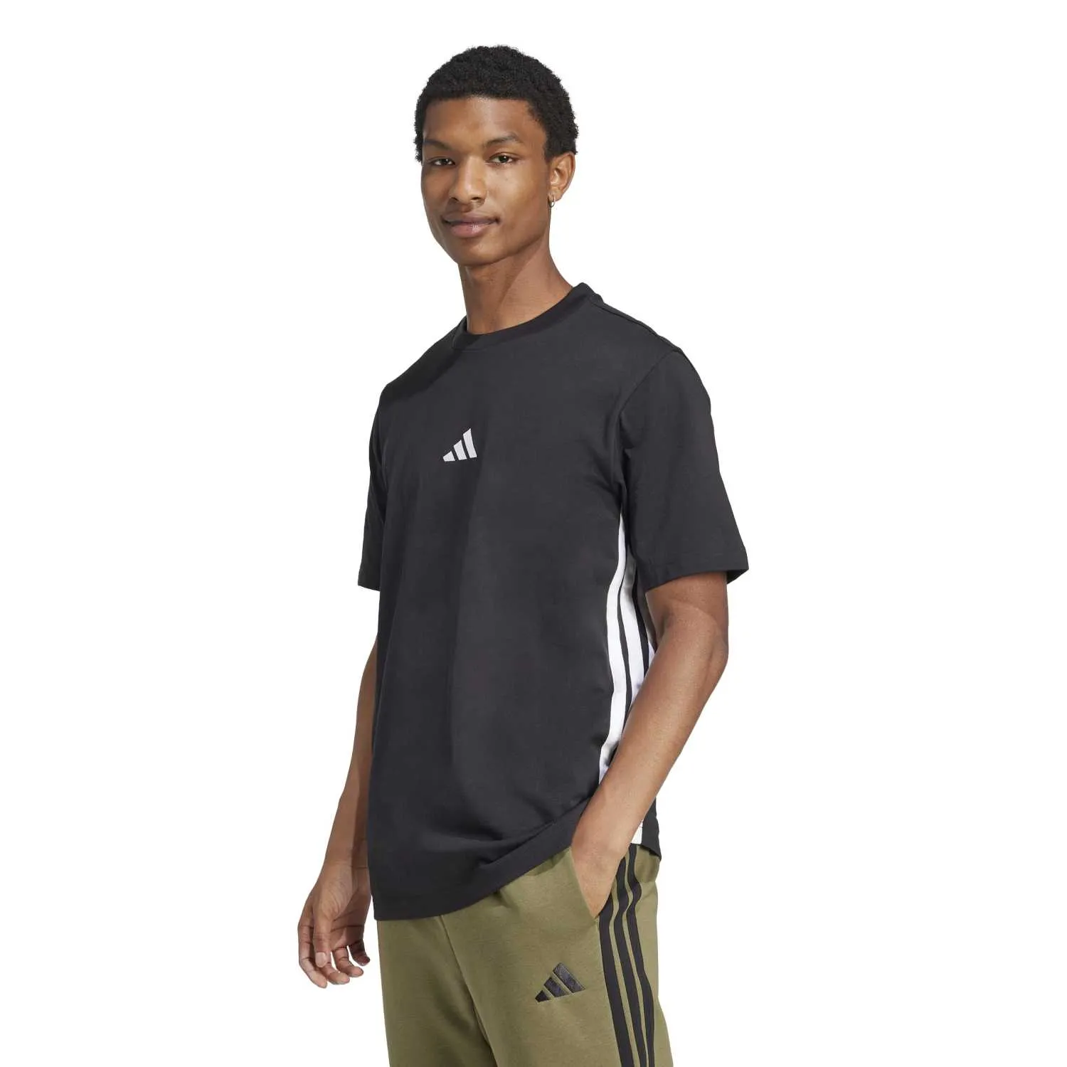 adidas Erkek M 3S SJ Tişört JD1906 - Görsel 3