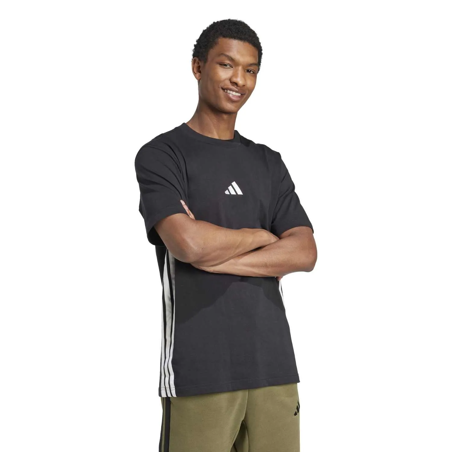adidas Erkek M 3S SJ Tişört JD1906 - Görsel 5