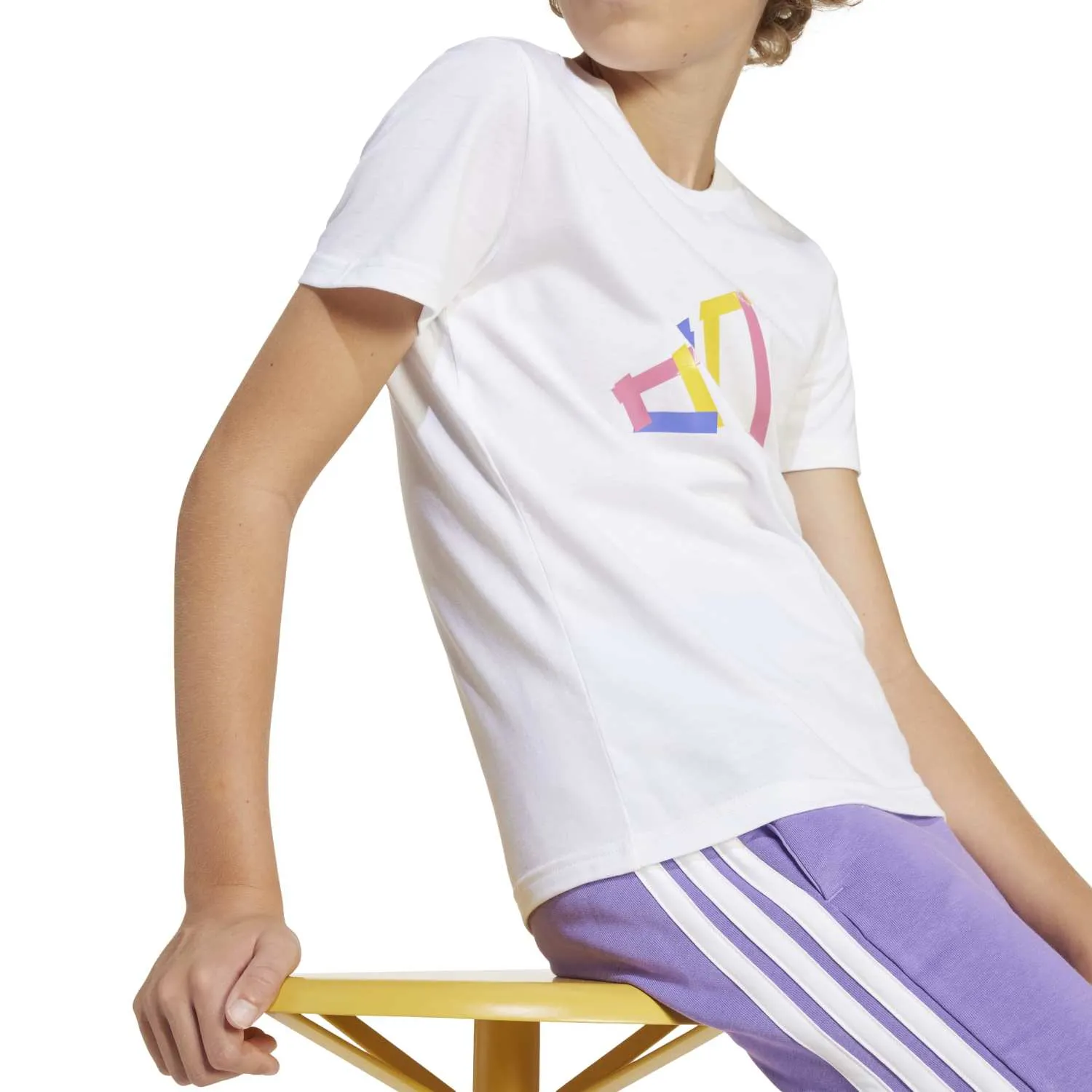 adidas Çocuk J Tişört JD4638 - Görsel 1