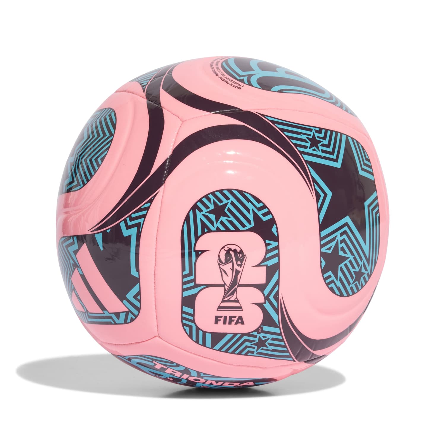adidas Fifa World Cup 26 Trionda Club Pembe Futbol Topu JD8029