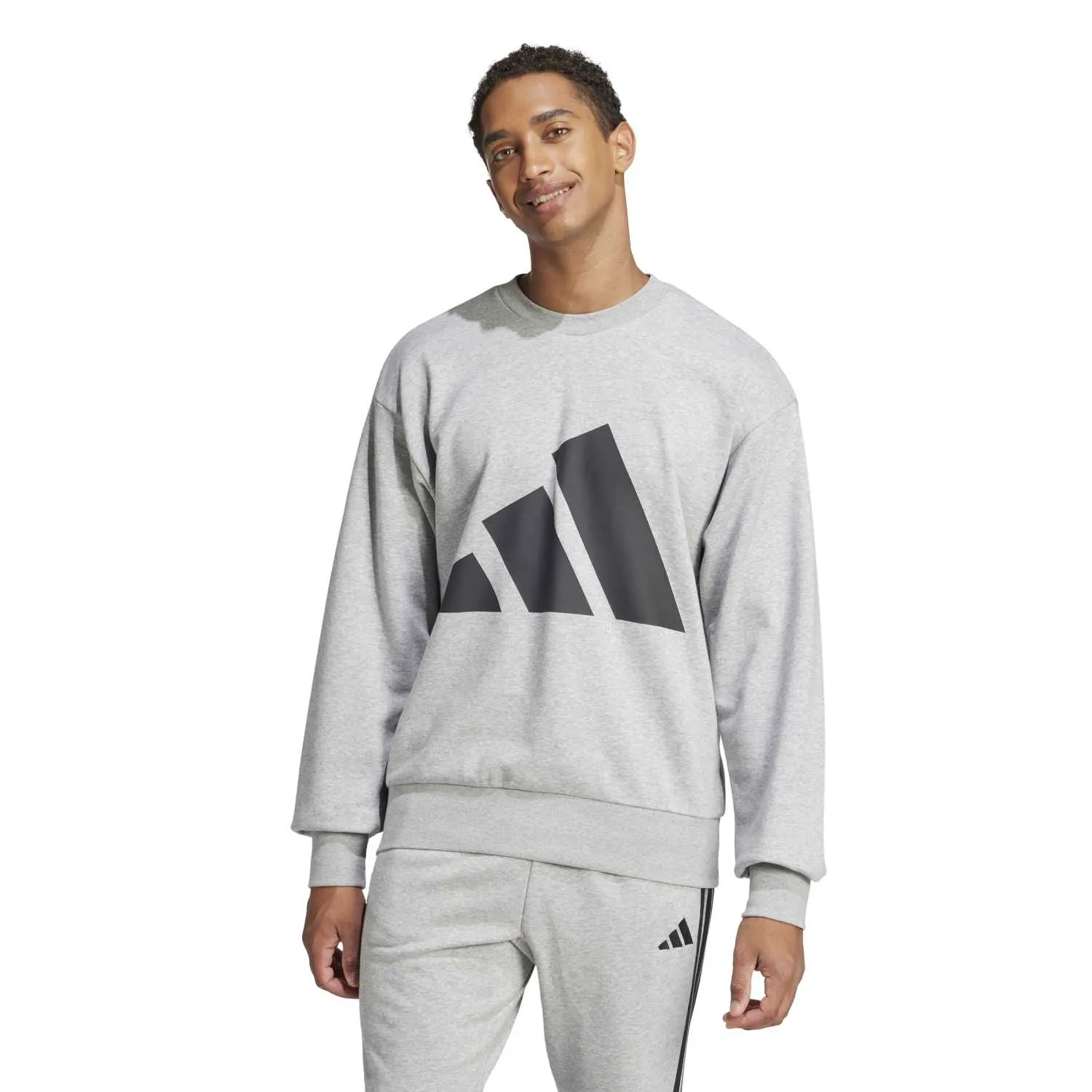 adidas Erkek M Bl Ft Swt Yuvarlak Yaka Sweatshirt JE8952 - Görsel 2