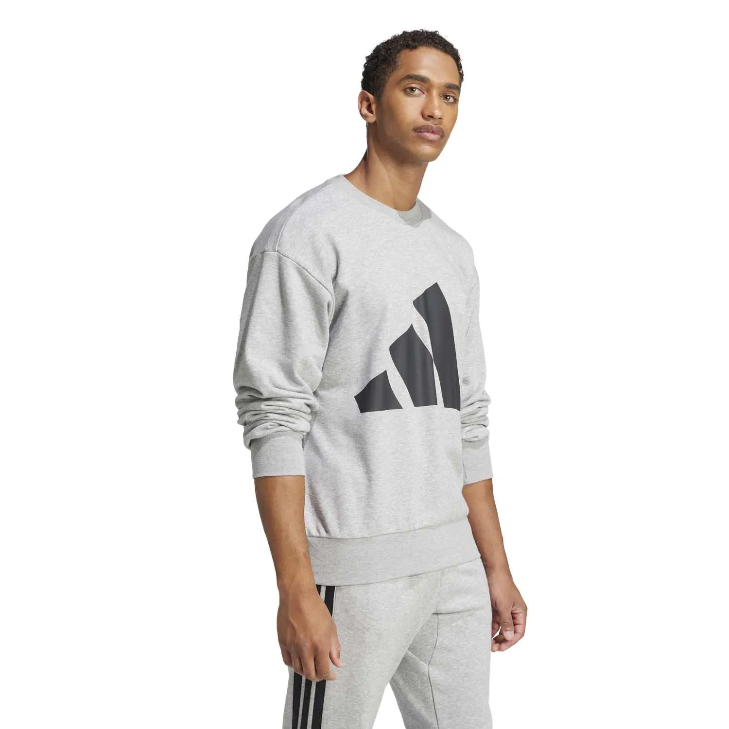 adidas Erkek M Bl Ft Swt Yuvarlak Yaka Sweatshirt JE8952 - Görsel 4