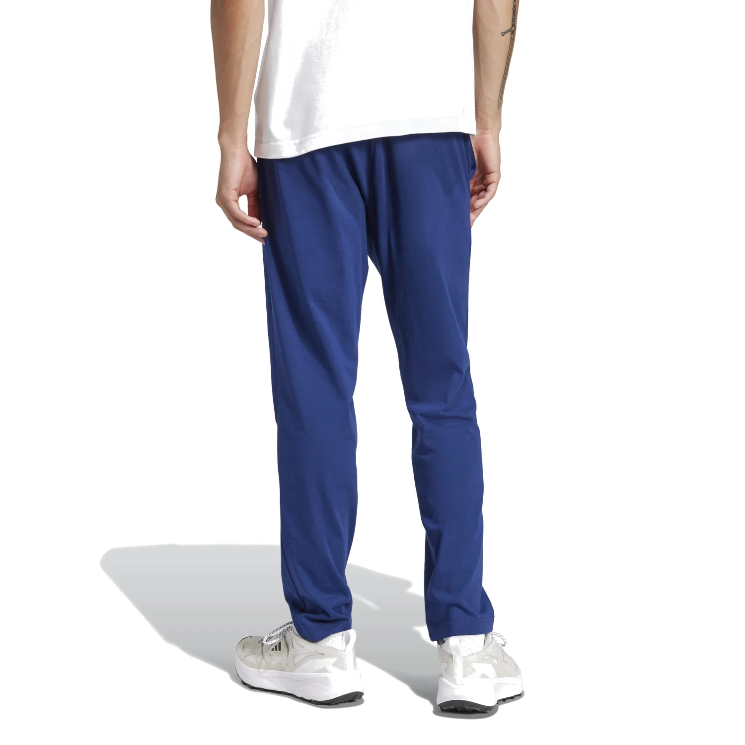 adidas Erkek Small Logo Lacivert Eşofman Altı JF1108 - Görsel 4