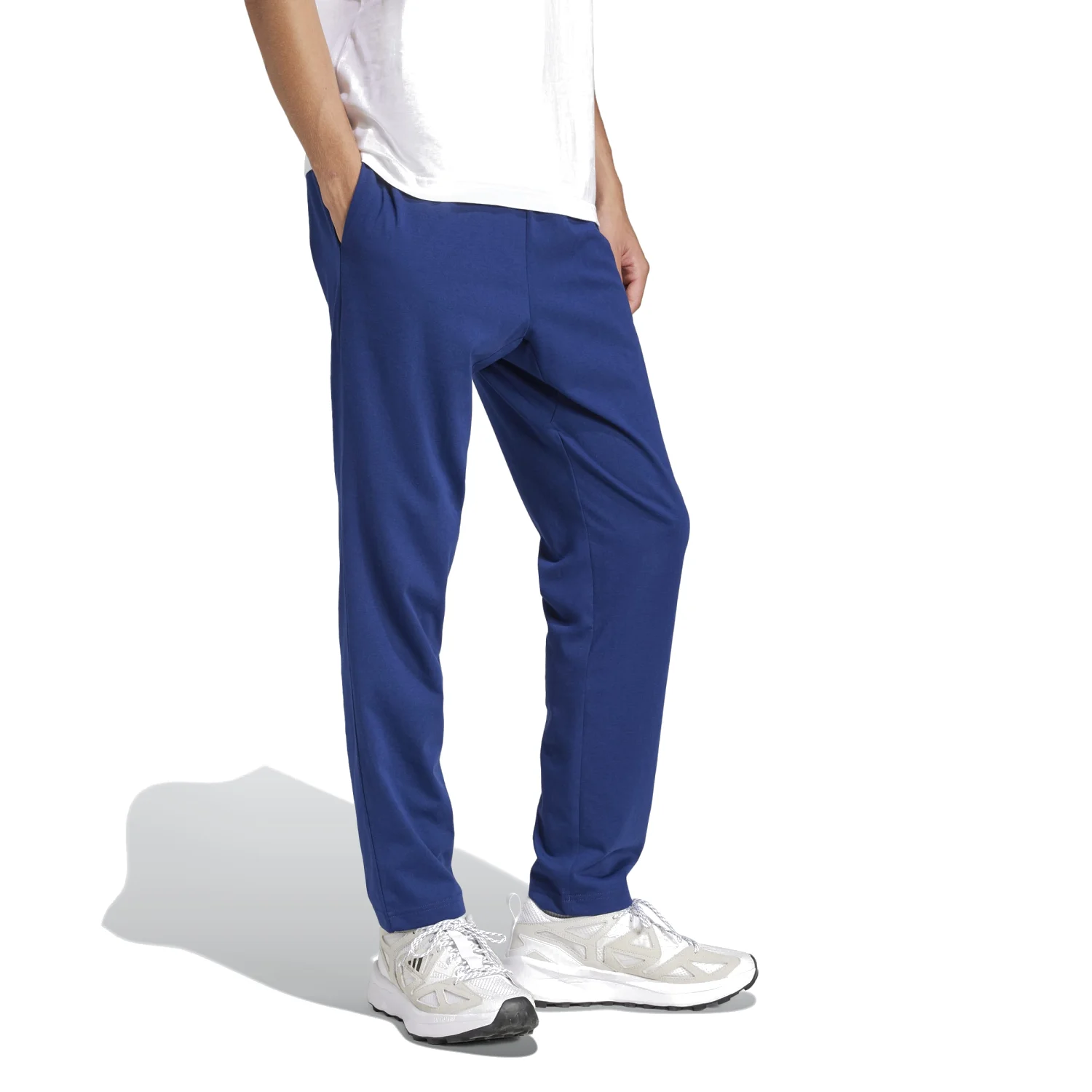adidas Erkek Small Logo Lacivert Eşofman Altı JF1108 - Görsel 5