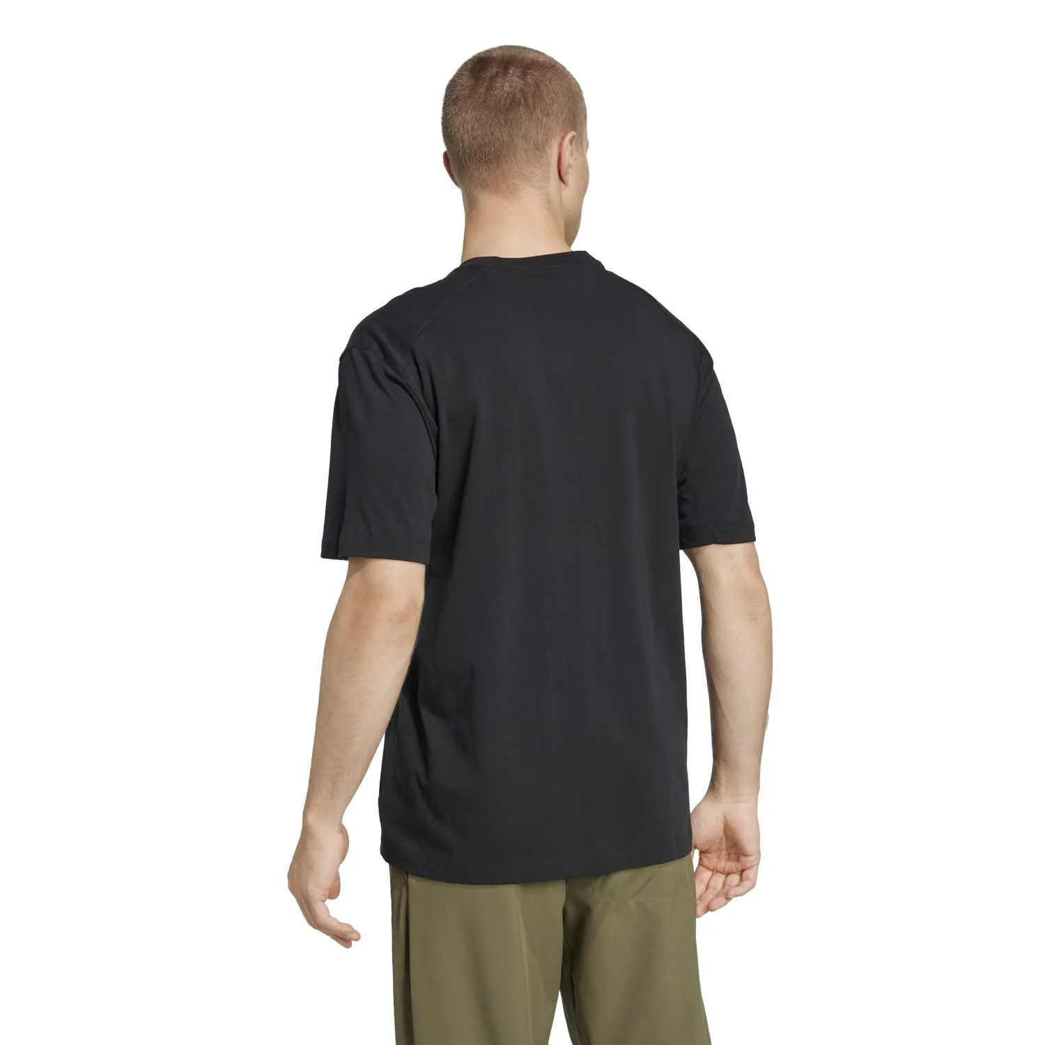 adidas Erkek Terrex Klasik Logolu Siyah Tişört JF9143 - Görsel 5