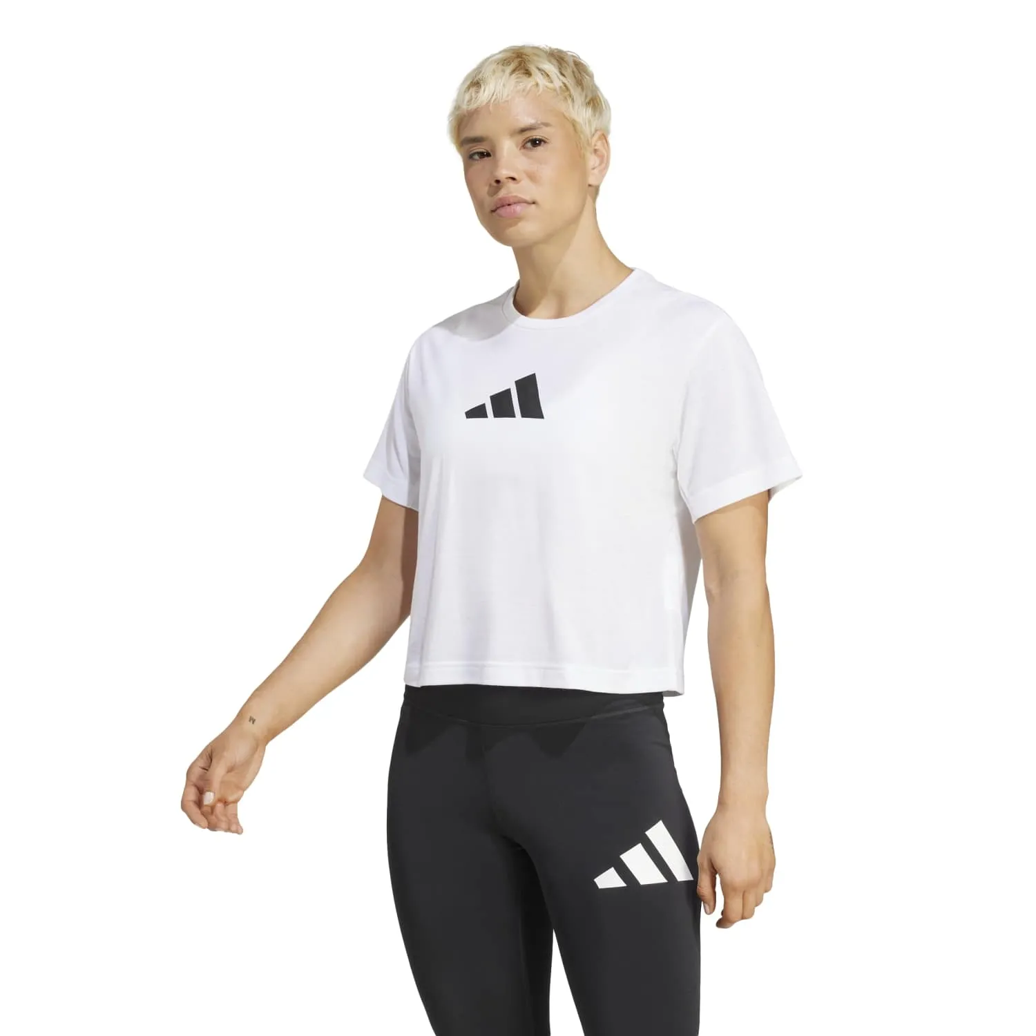 adidas Kadın Tişört WE Bl TEE JG8615 - Görsel 1