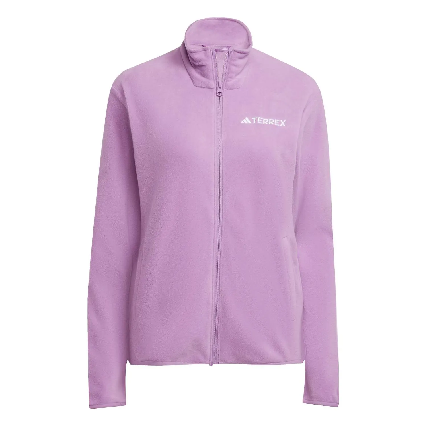 adidas Kadın Fermuarlı Polar Ceket JM3113 - Görsel 1