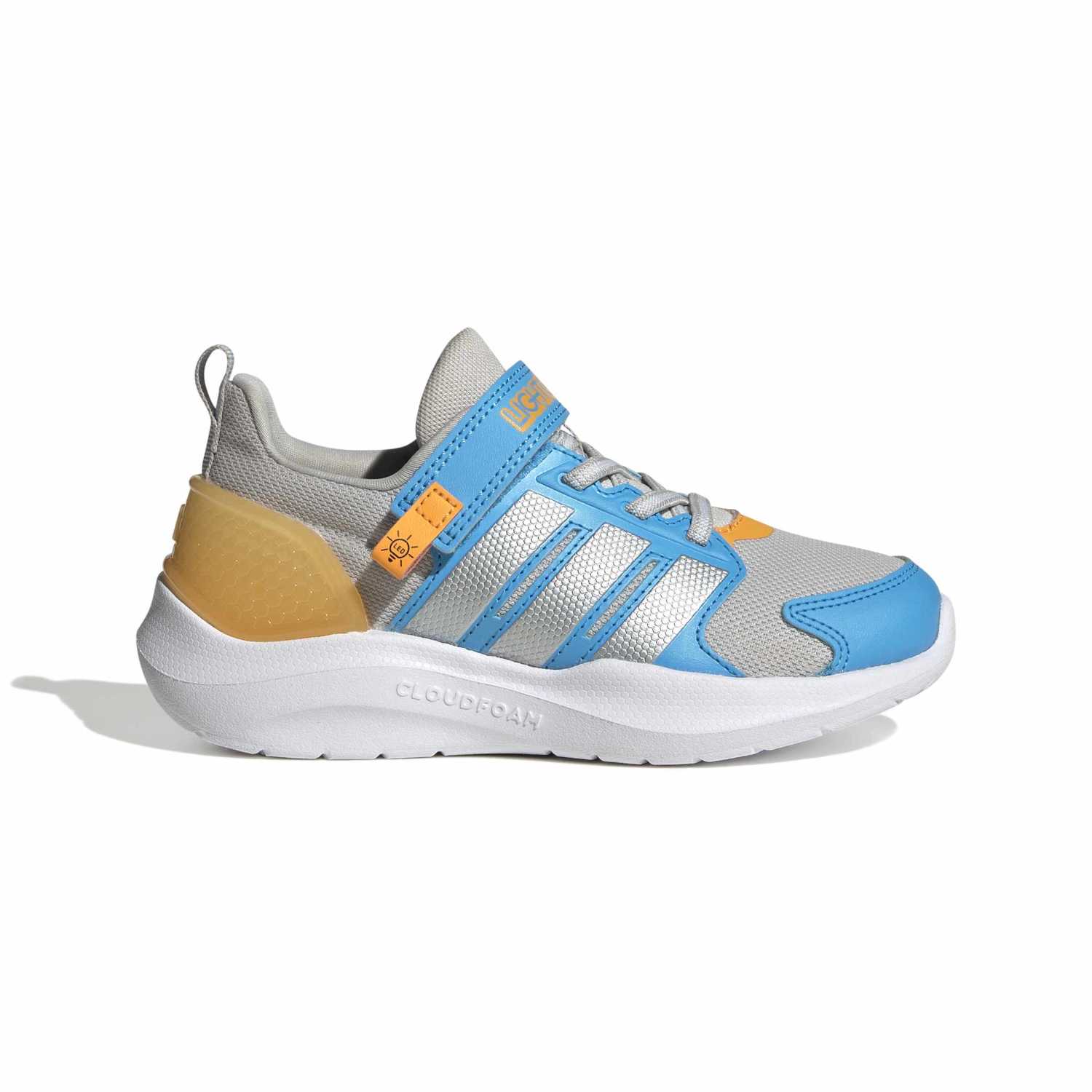 adidas Çocuk LIGHTORAMA RNR EL C Gri Koşu Ayakkabısı JQ4164