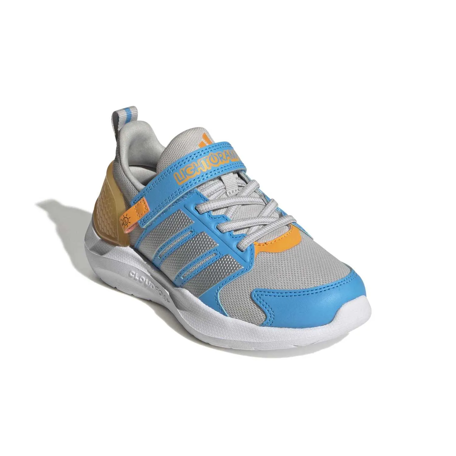 adidas Çocuk LIGHTORAMA RNR EL C Gri Koşu Ayakkabısı JQ4164 - Görsel 2