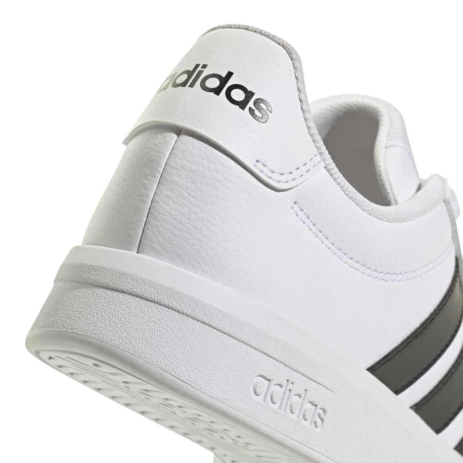 adidas Erkek GRAND COURT BASE 3.0 Beyaz Ayakkabı JR4613 - Görsel 3