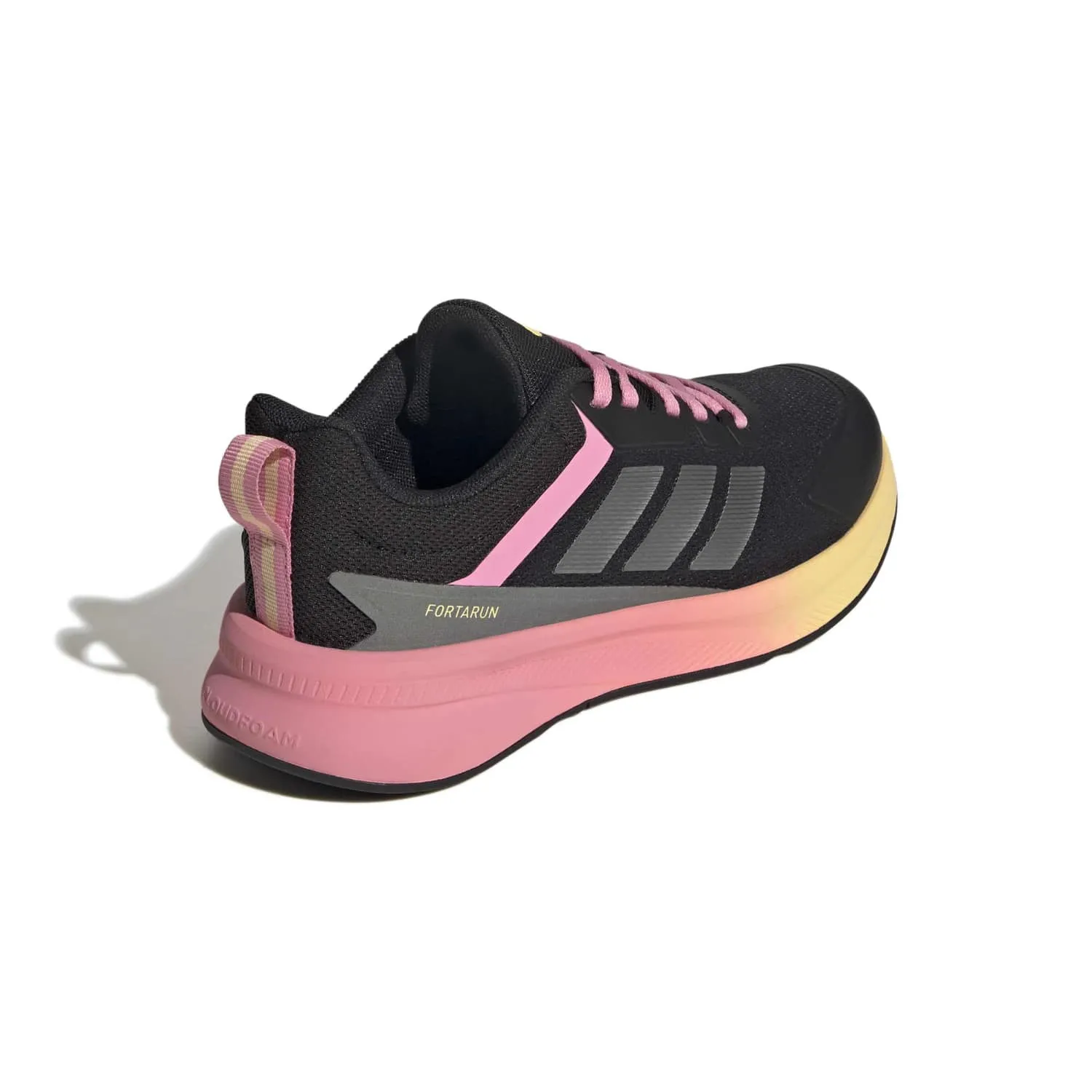 adidas Kadın FortaRun 4.0 Siyah Spor Ayakkabı JR9804 - Görsel 5