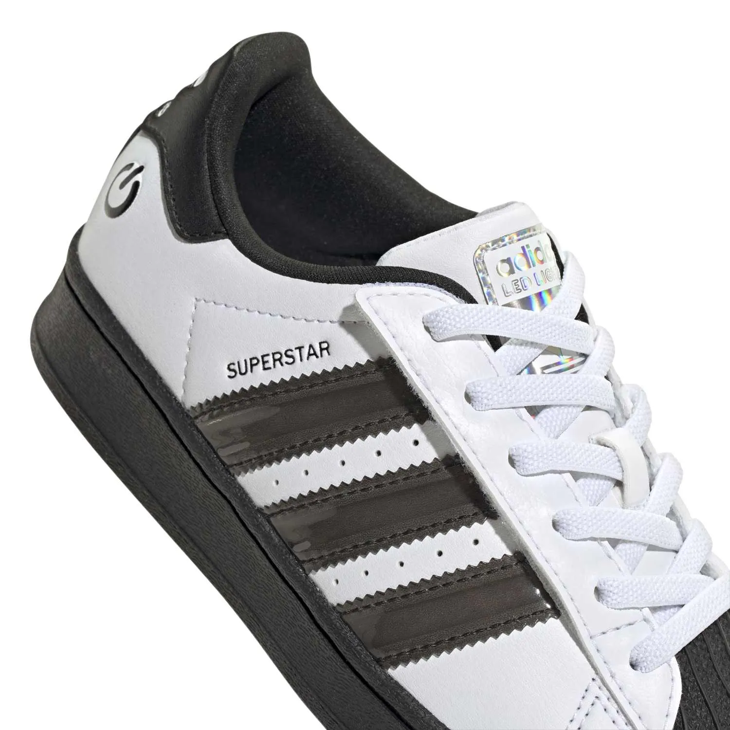 adidas Çocuk Superstar LED LIGHTS Ayakkabı JS1290 - Görsel 3