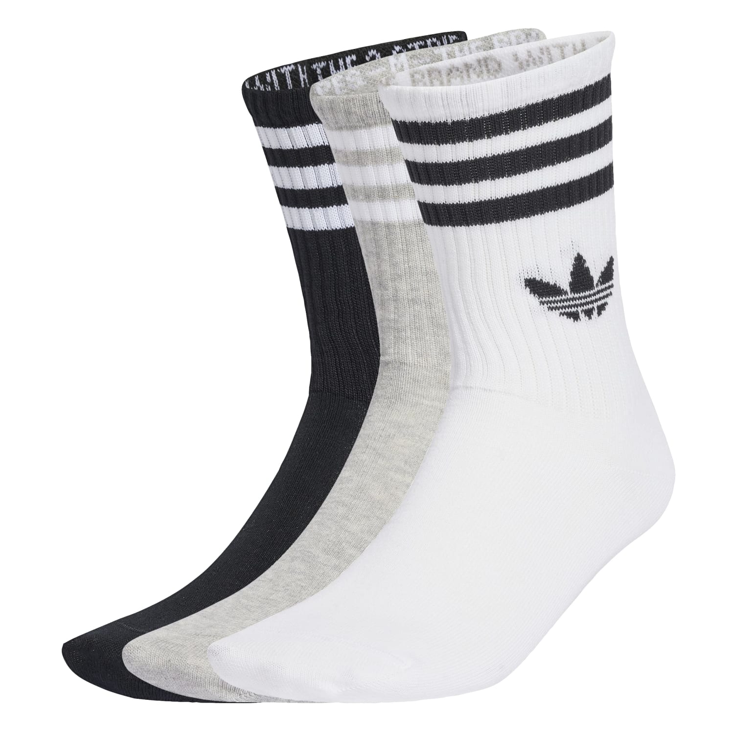 adidas Unisex 3 Şeritli Beyaz 3 Çift Çorap JV7403
