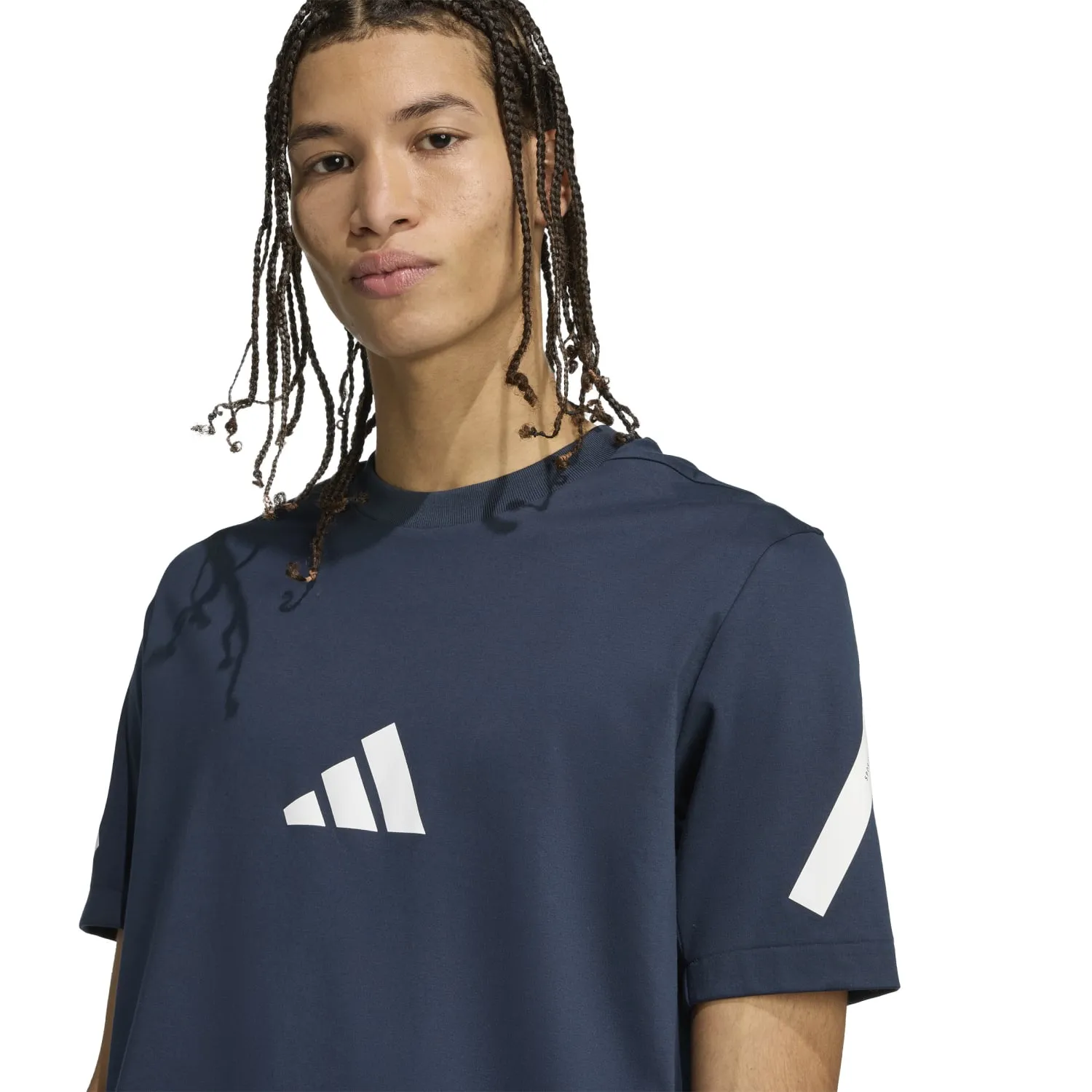 adidas Erkek  M Z.N.E. Tee Günlük T-Shirt JW4735 - Görsel 4