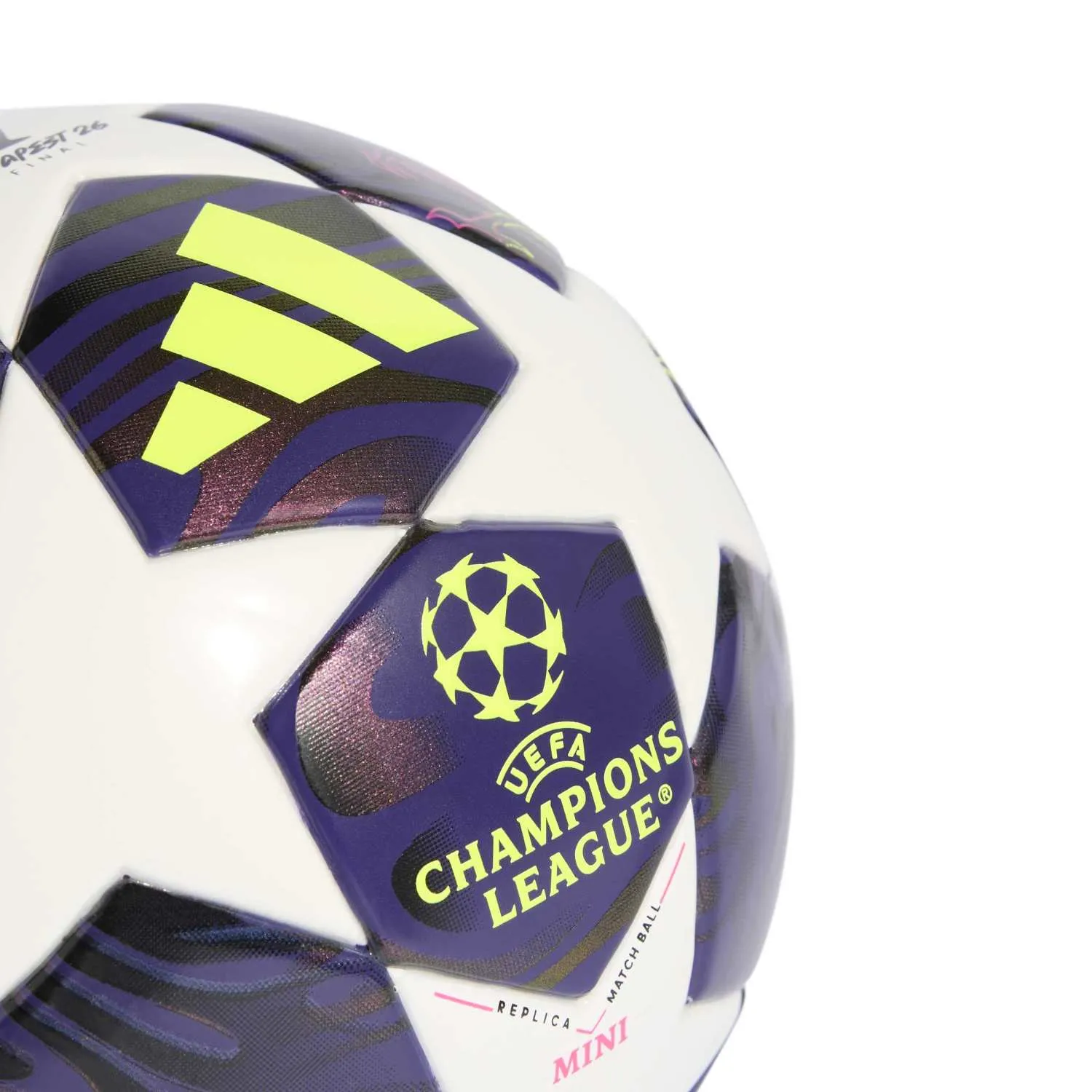adidas UEFA Şampiyonlar Ligi Mini Futbol Topu JX9099 - Görsel 2