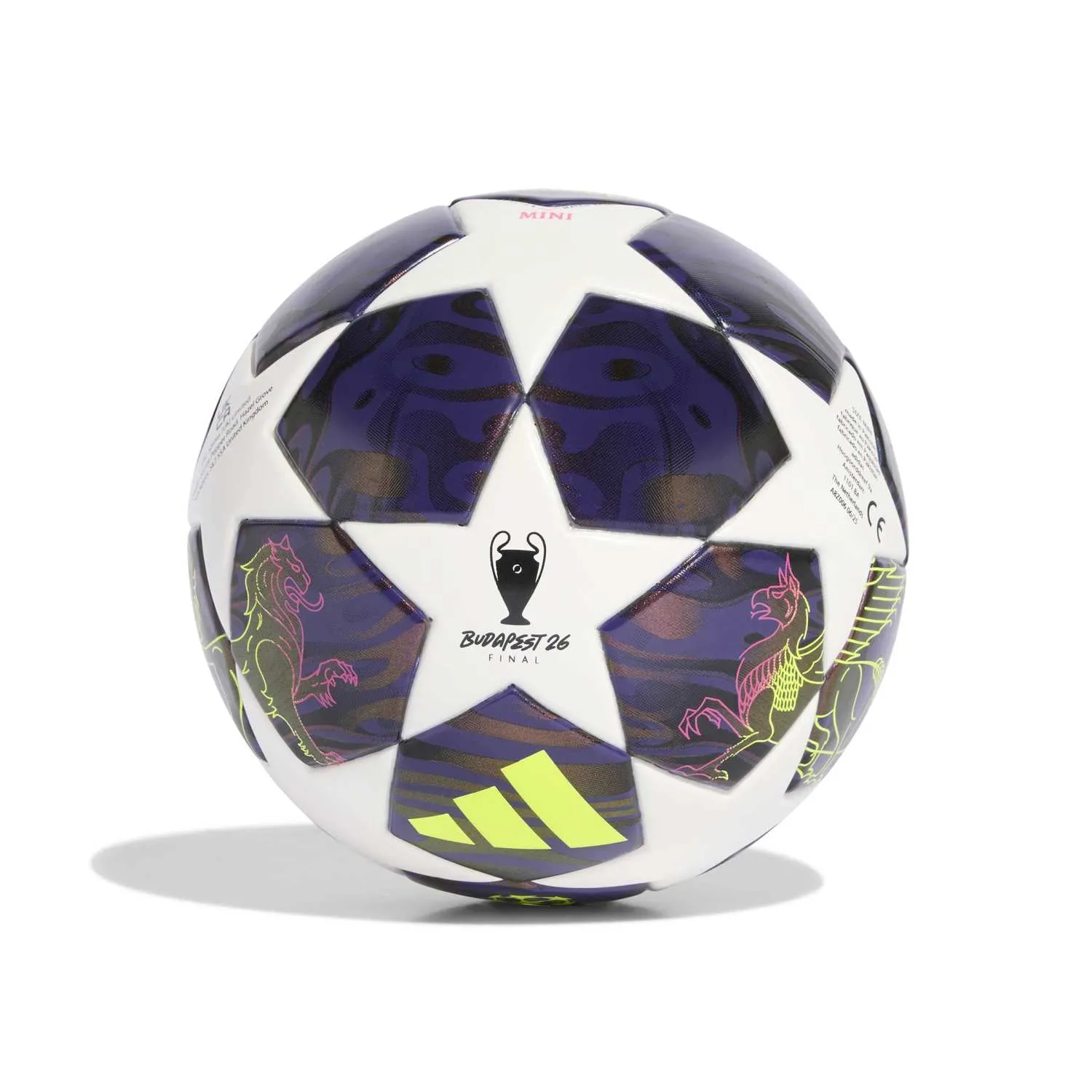 adidas UEFA Şampiyonlar Ligi Mini Futbol Topu JX9099 - Görsel 4