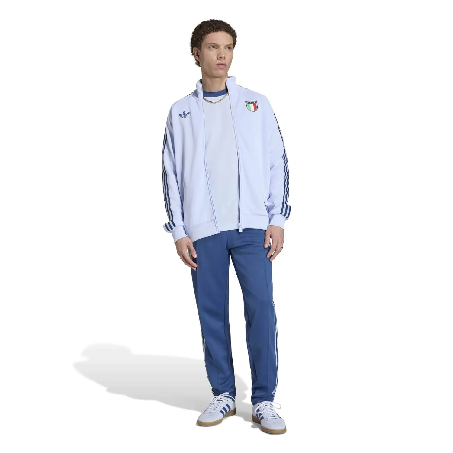 adidas İtaly Originals Erkek MAvi Ceket JY9630 - Görsel 2