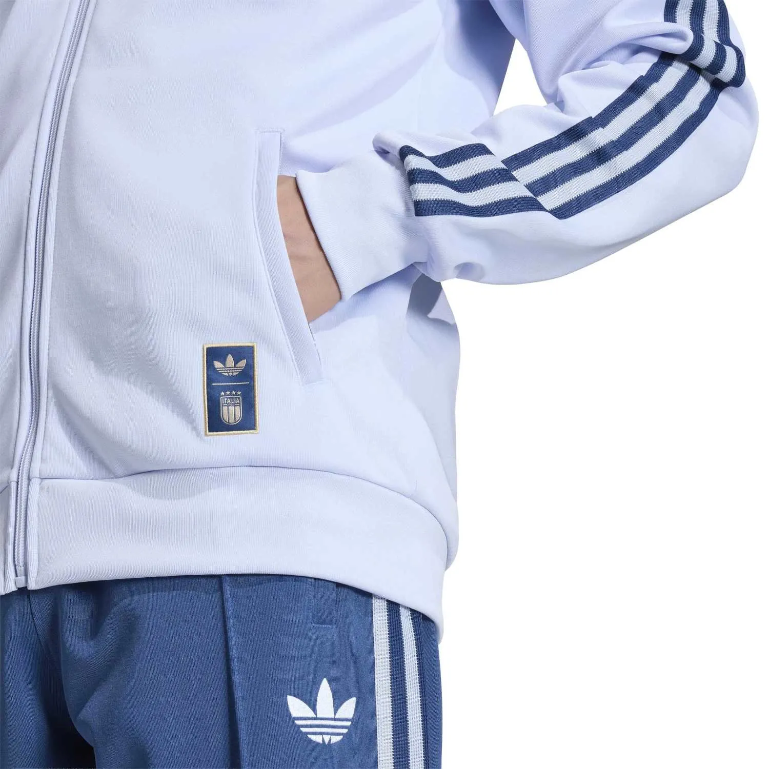 adidas İtaly Originals Erkek MAvi Ceket JY9630 - Görsel 3