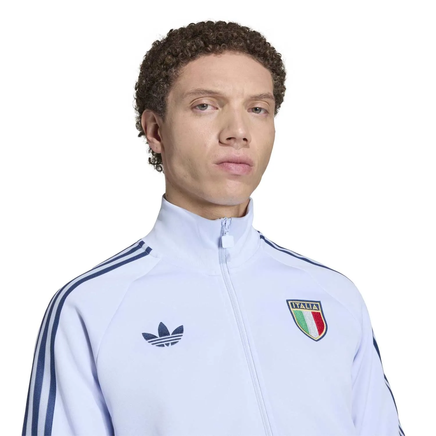 adidas İtaly Originals Erkek MAvi Ceket JY9630 - Görsel 4