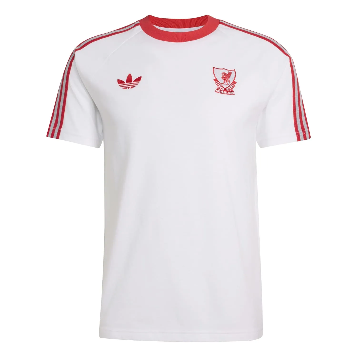 adidas Liverpool FC Originals Erkek Beyaz Tişört JZ0140 - Görsel 1