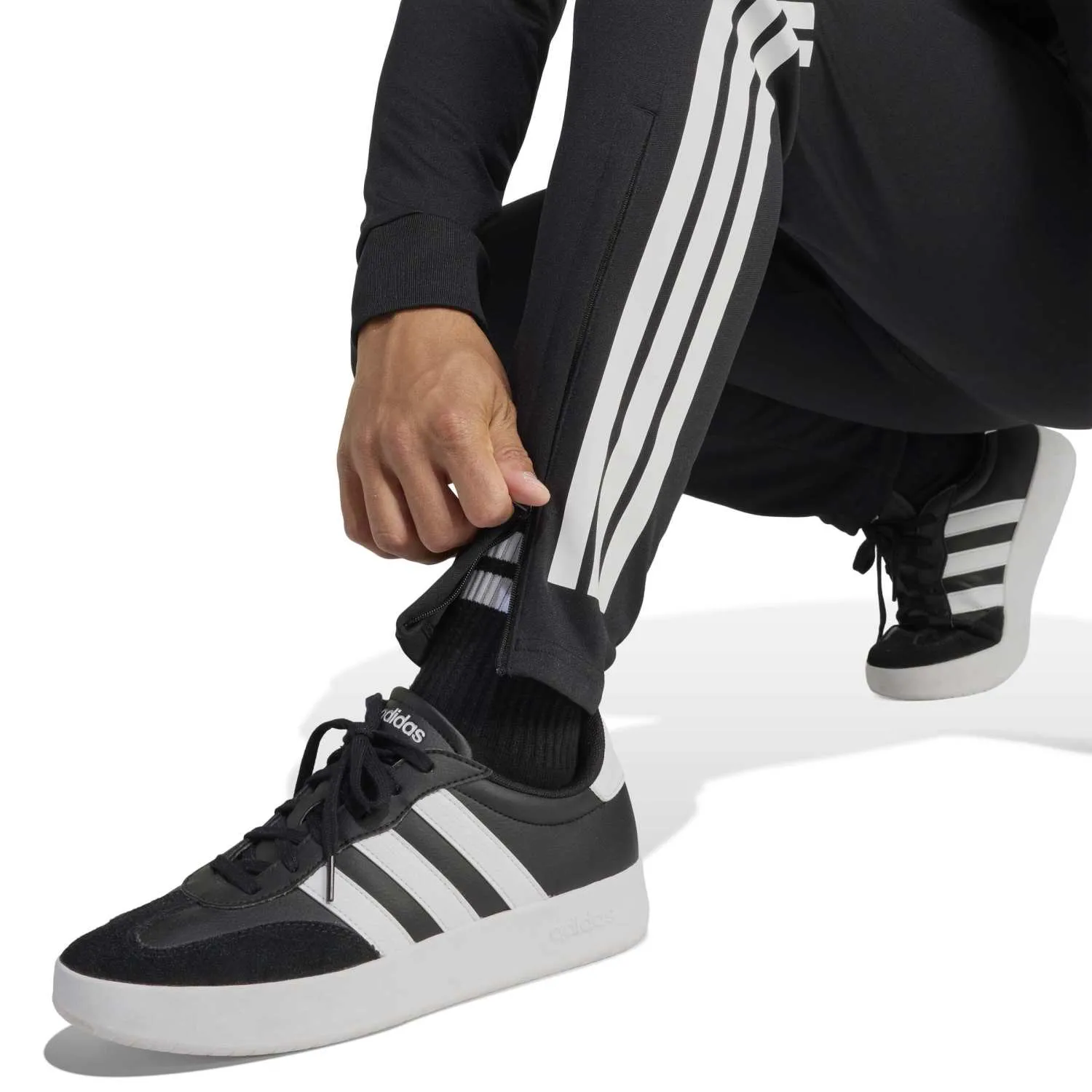 adidas M SERENO 3 Şeritli Eşofman Altı JZ0231 - Görsel 3