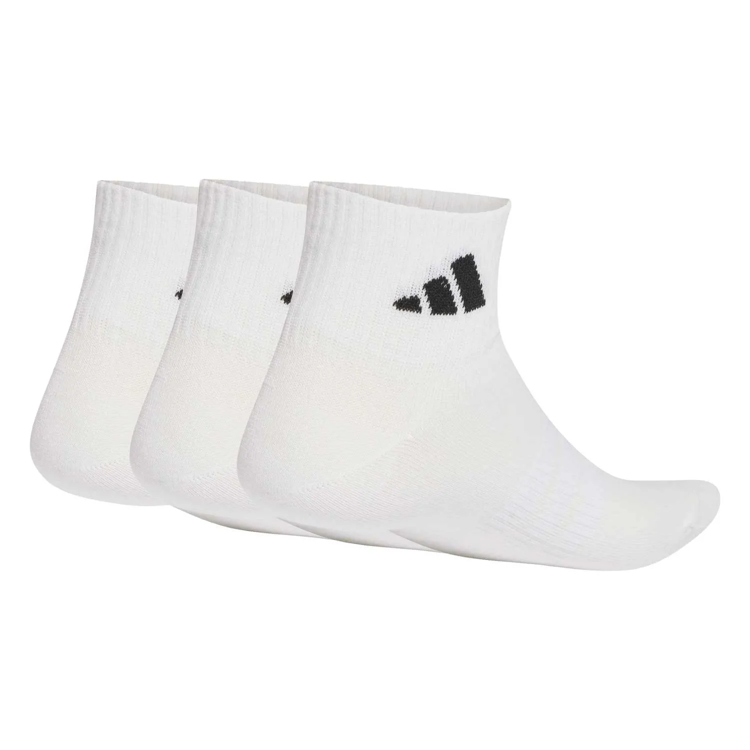 adidas Unisex Bilek Boy Beyaz 3'lü Çorap JZ0528 - Görsel 2