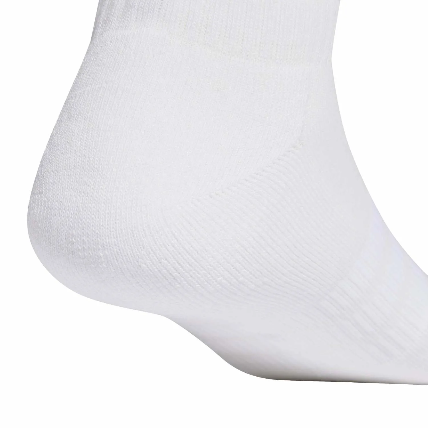 adidas Unisex Beyaz Essentials 3'lü Bileksiz Çorap JZ0535 - Görsel 4