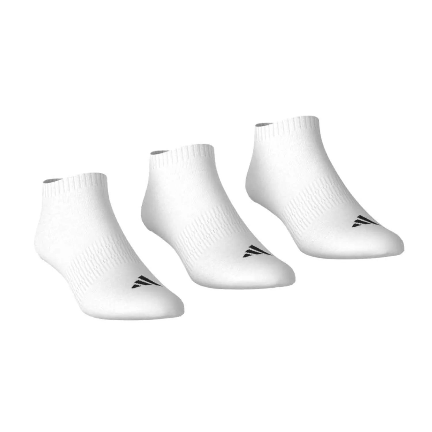 adidas Unisex Beyaz Essentials 3'lü Bileksiz Çorap JZ0535 - Görsel 5