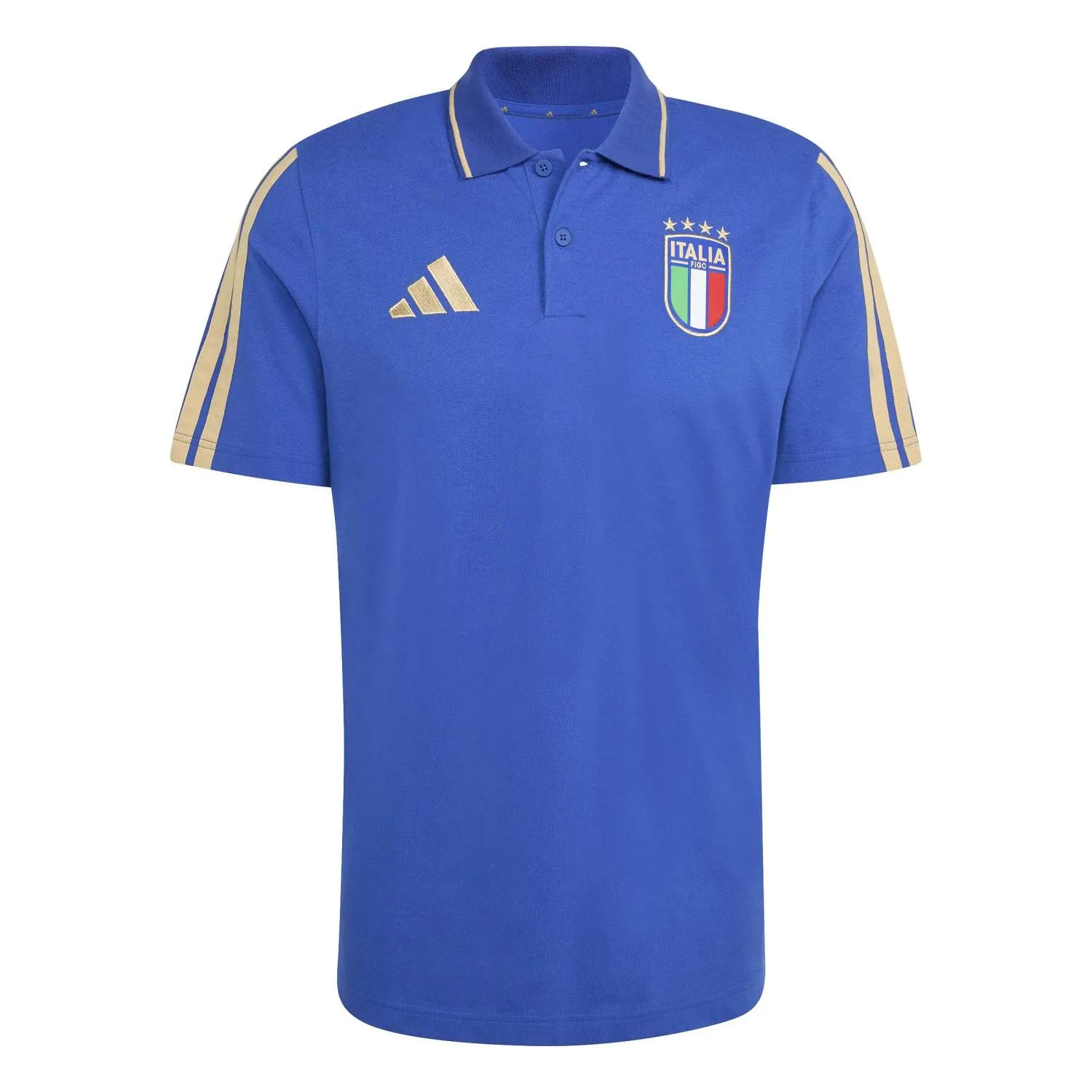 Adidas Erkek Figc Dna Polo Futbol Polo Yaka Tişört JZ2063 - Görsel 1