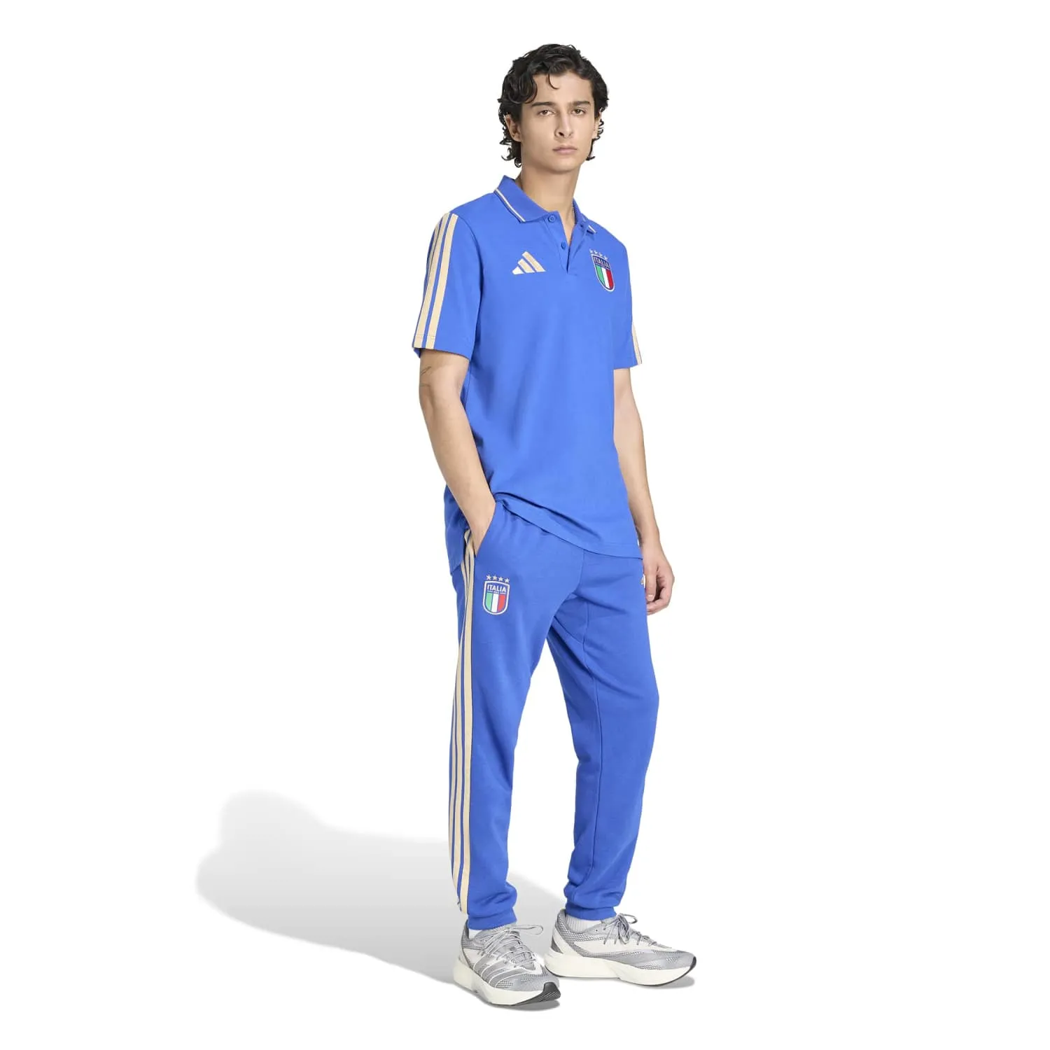 Adidas Erkek Figc Dna Polo Futbol Polo Yaka Tişört JZ2063 - Görsel 2