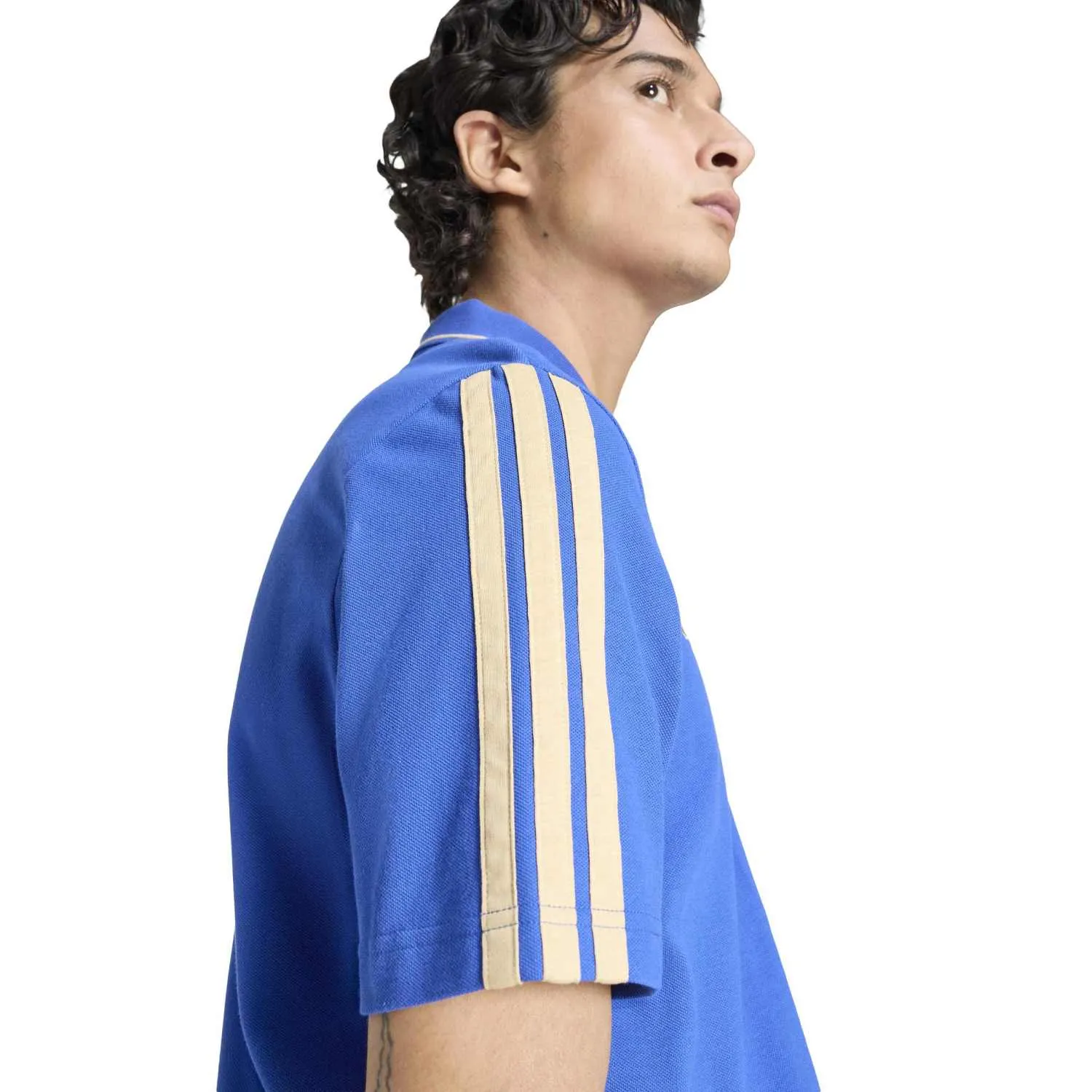 Adidas Erkek Figc Dna Polo Futbol Polo Yaka Tişört JZ2063 - Görsel 3