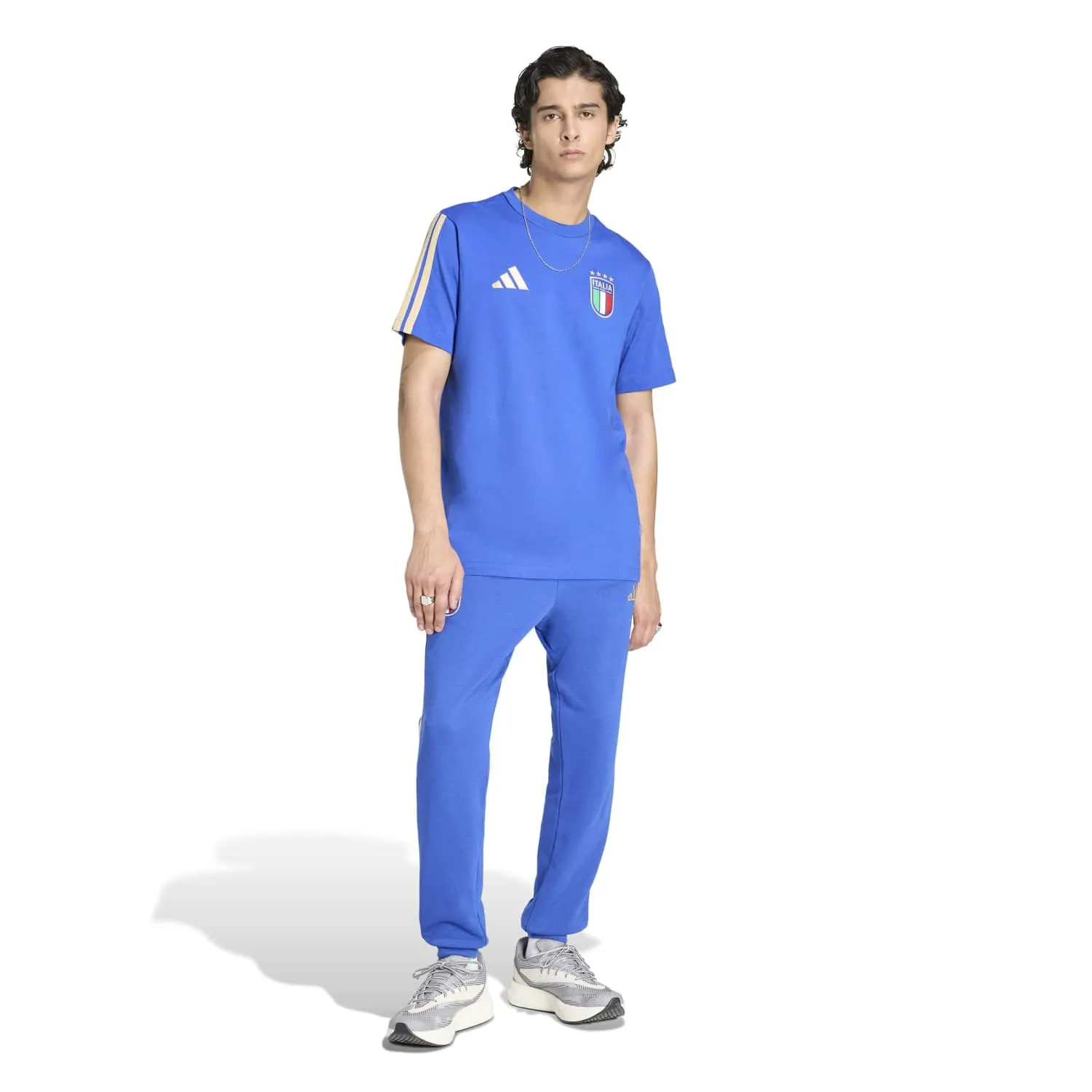 adidas Mavi İtalya Tişört JZ2064 - Görsel 2
