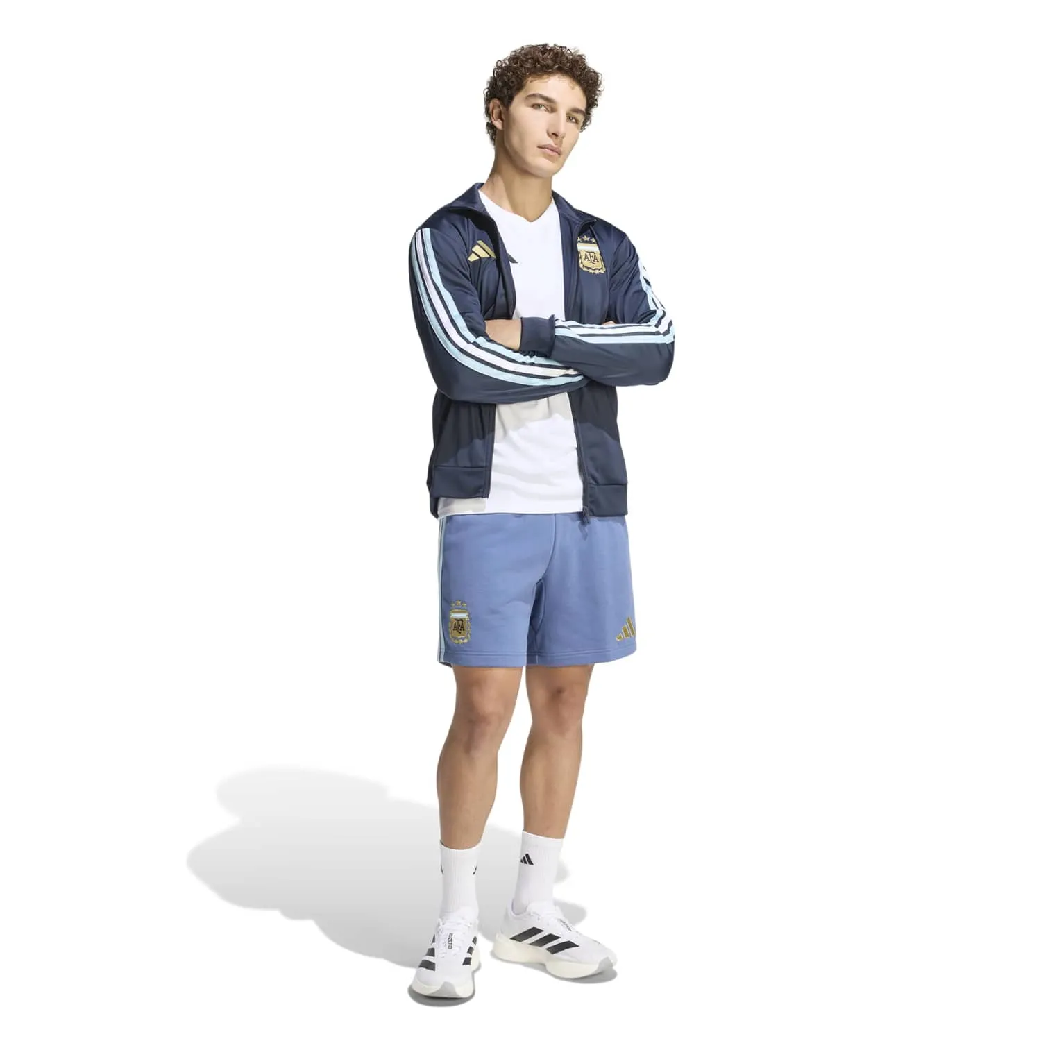 adidas Arjantin DNA Erkek Mavi Şort JZ6297 - Görsel 2