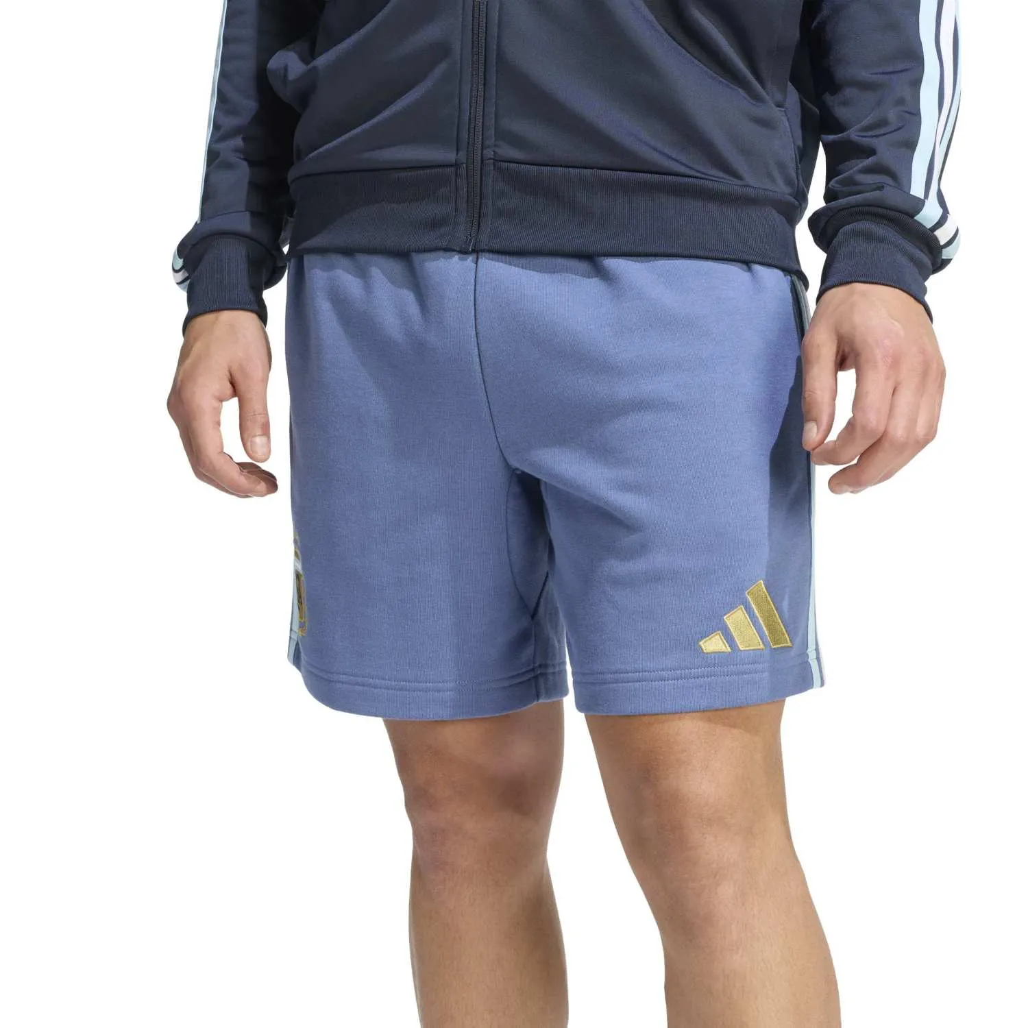 adidas Arjantin DNA Erkek Mavi Şort JZ6297 - Görsel 4