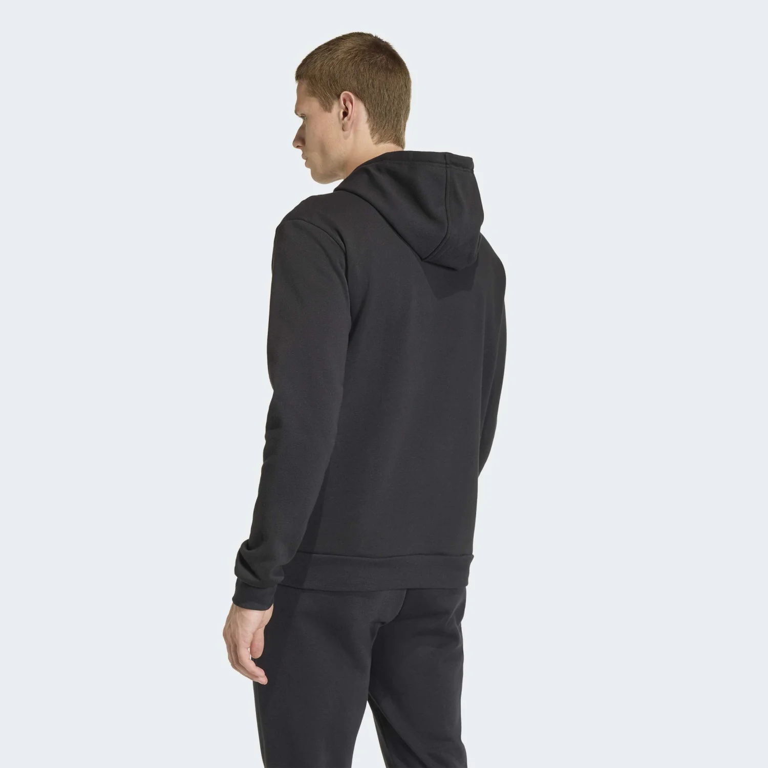 adidas Erkek Siyah Entrada26 Kapüşonlu Üst JZ6577 - Görsel 3